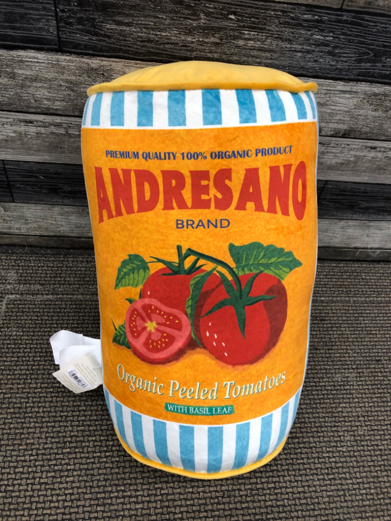 NWT ANDRESANO PEELED TOMATOES PILLOW.