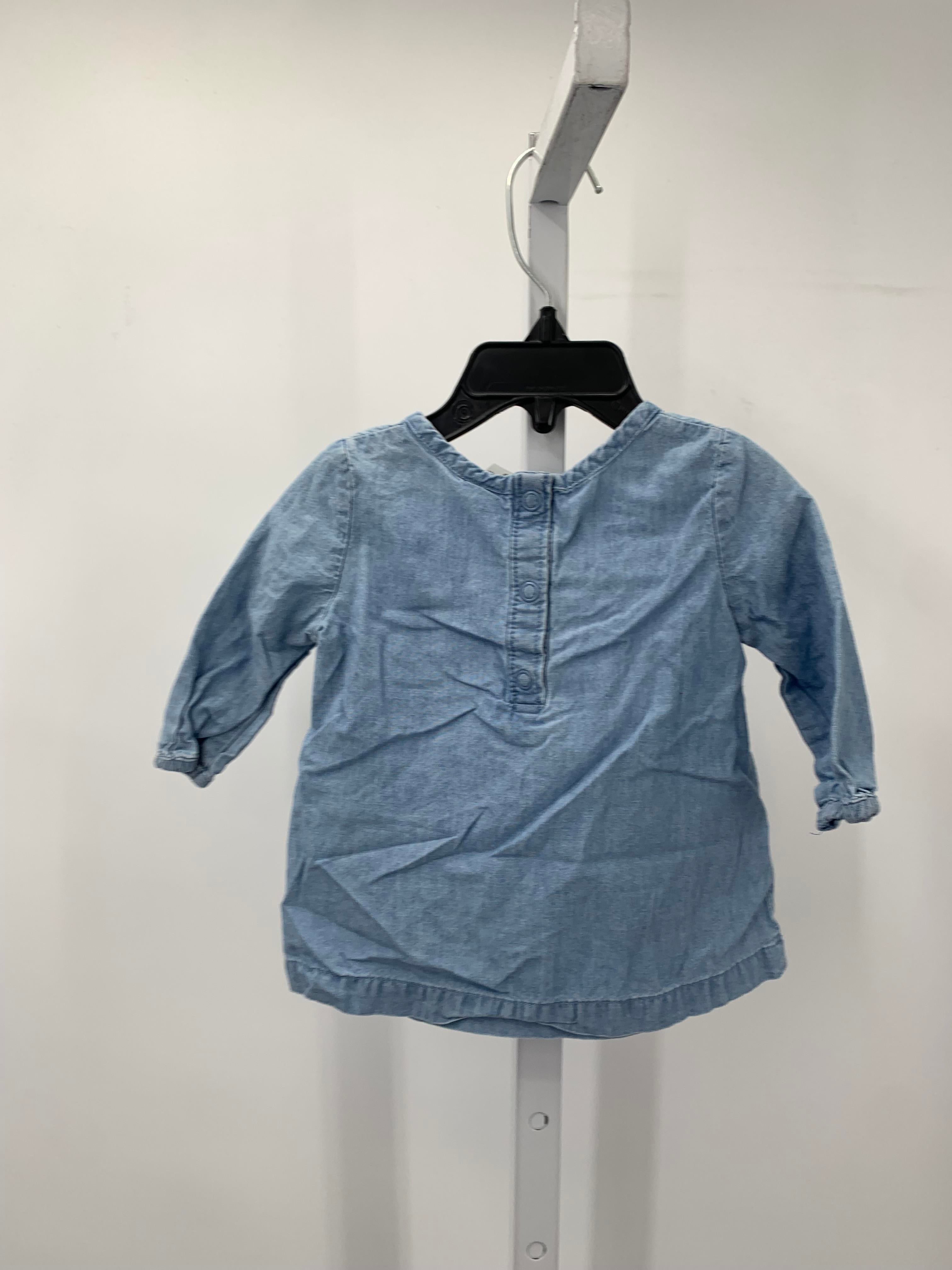 Carters Size 6 Months Girls Long Sleeve Shirt