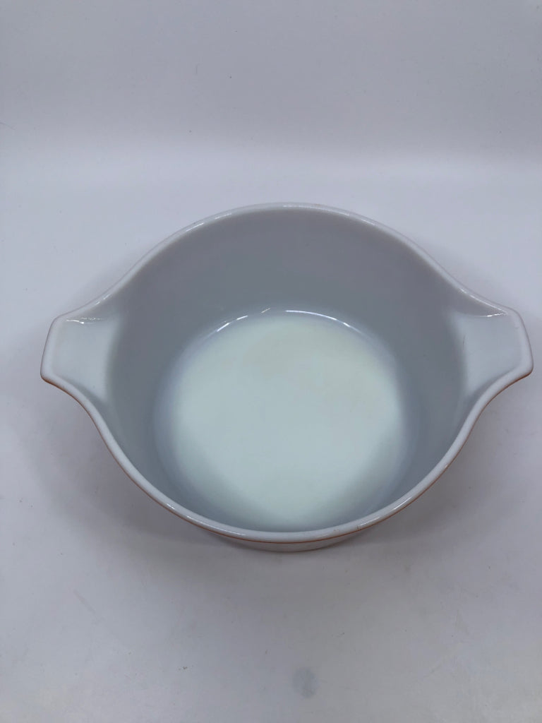 VTG AUTUMN HARVEST CASSEROLE DISH.