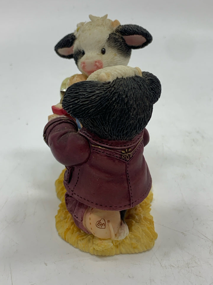 "WILL MOO?" MARYS MOOS FIGURINE.