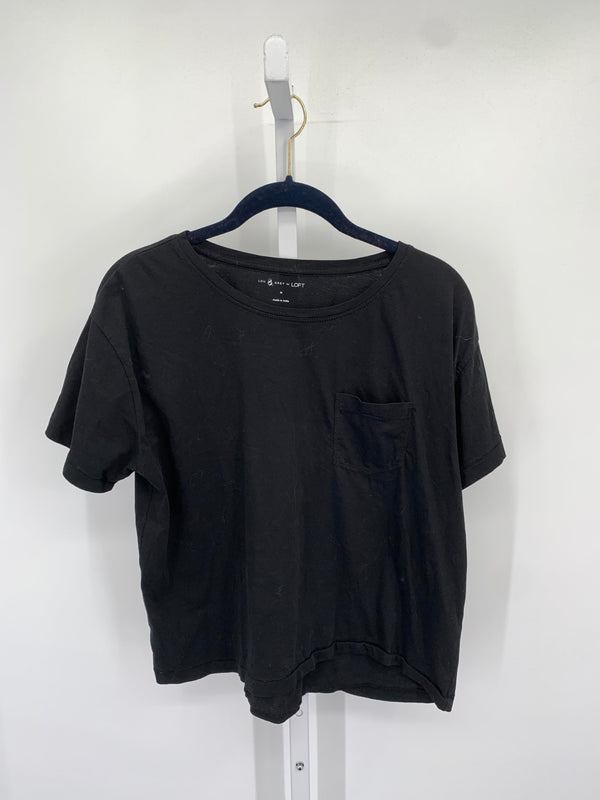 Lou & Grey Size Medium Misses Short Sleeve Shirt