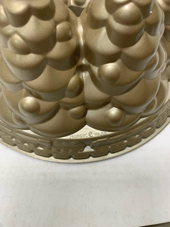 NORDIC WARE HOLIDAY BUNDT CAKE MOLD.