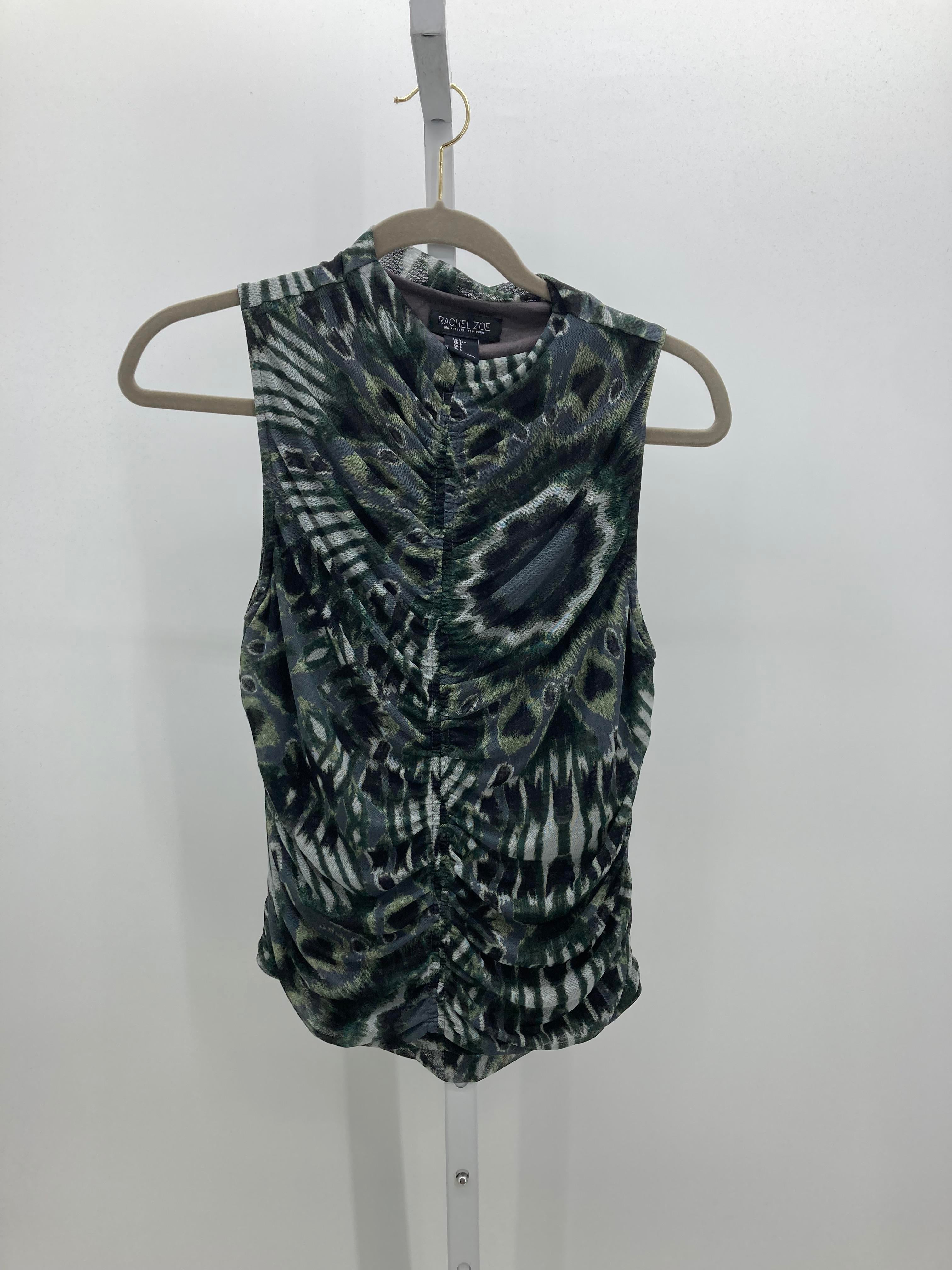 Rachel Zoe Size Large Misses Sleeveless Shirt