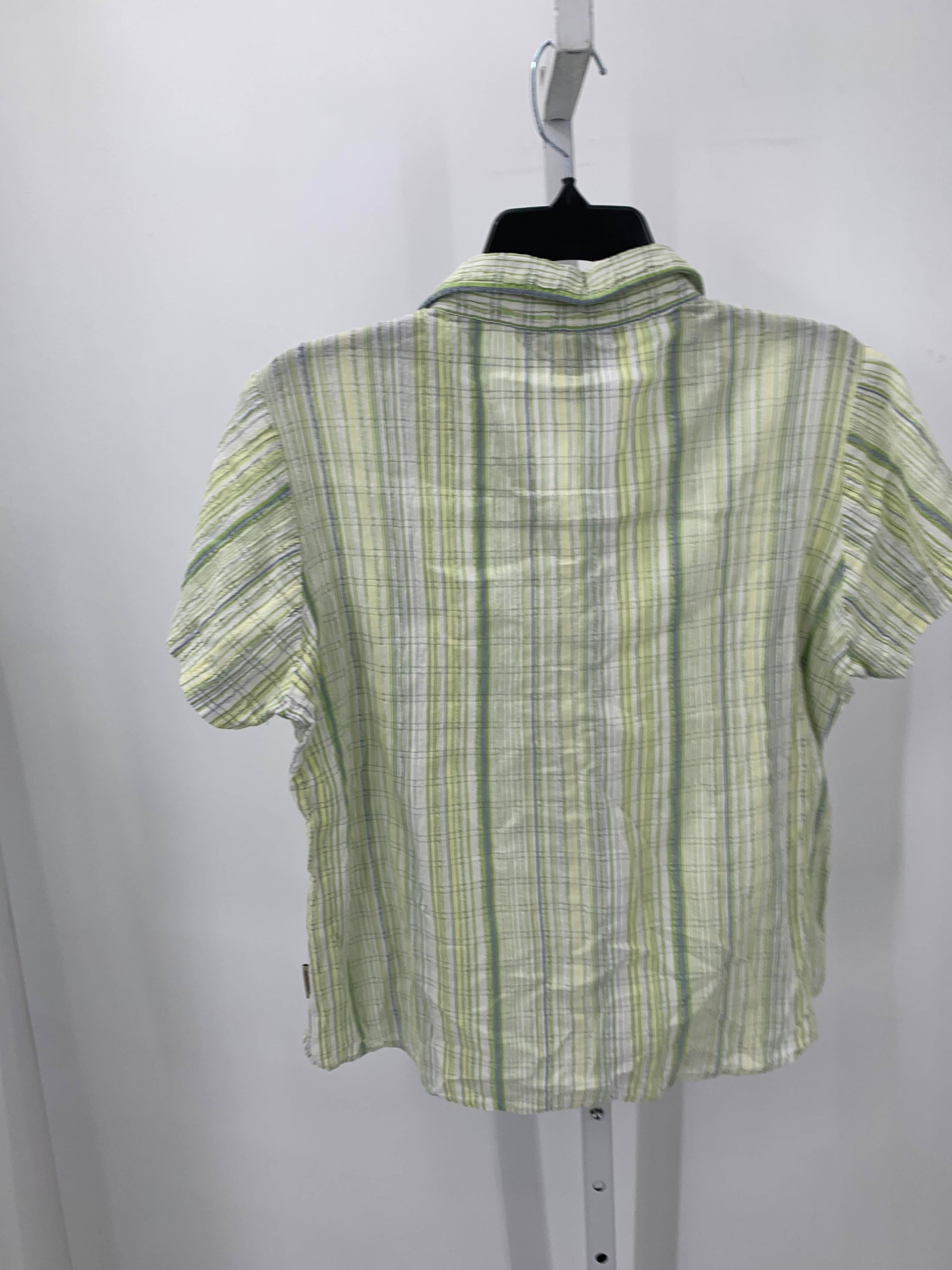 Woolrich Size Medium Misses Short Sleeve Shirt