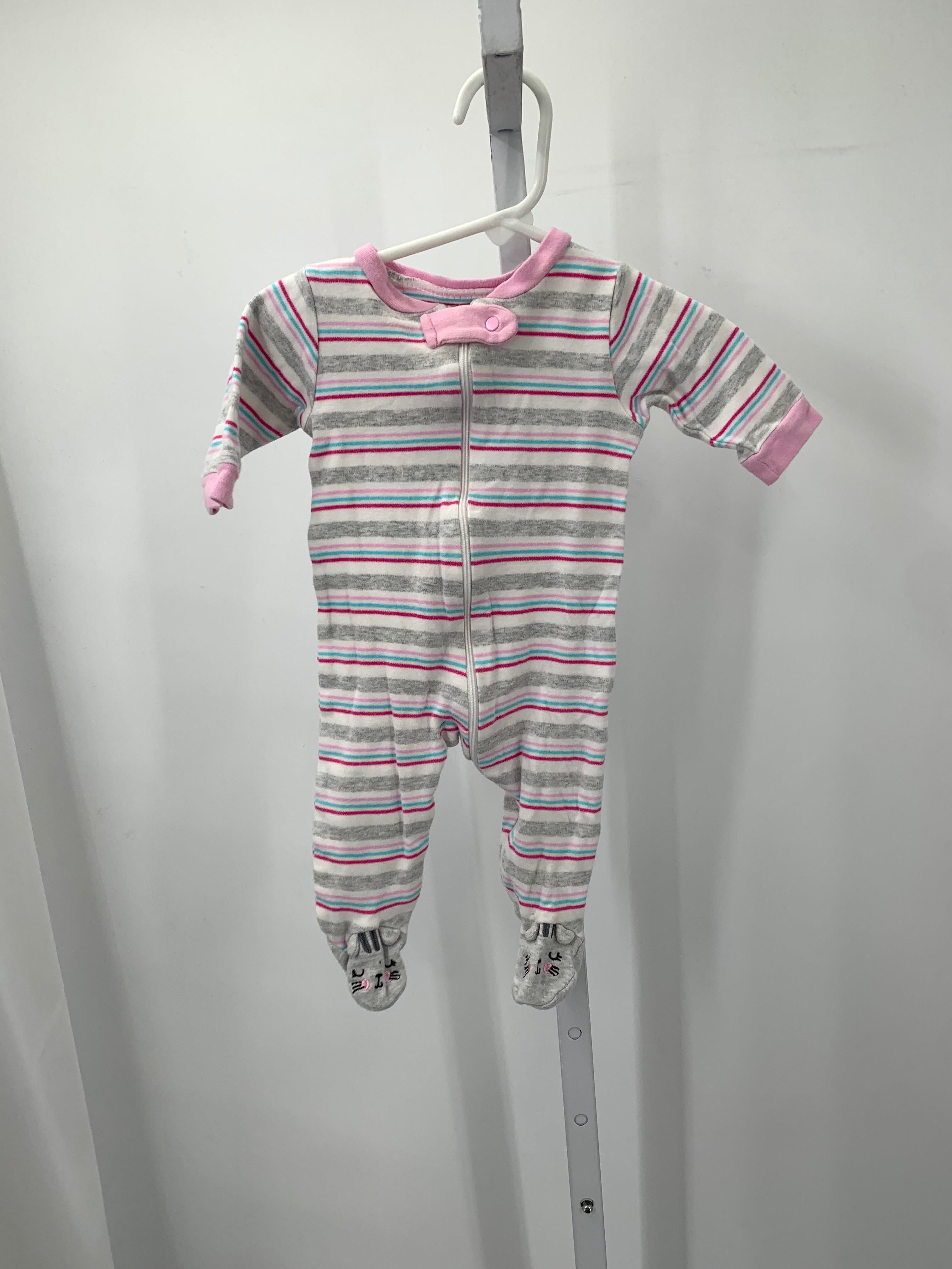 Rene Rofe Size 3-6 Months Girls Long Slv. Romper