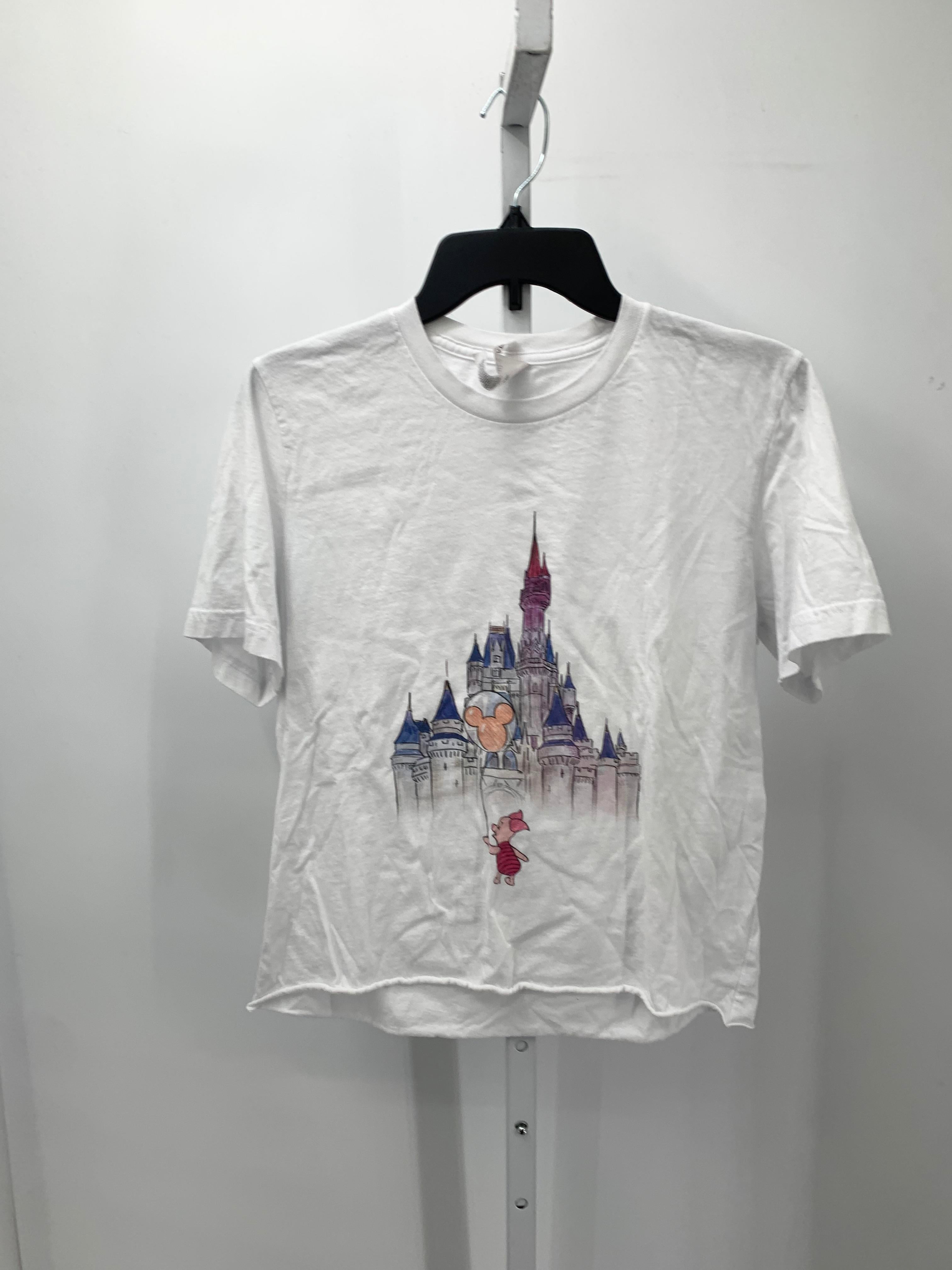 Canvas Size Medium Juniors Short Sleeve Shirt