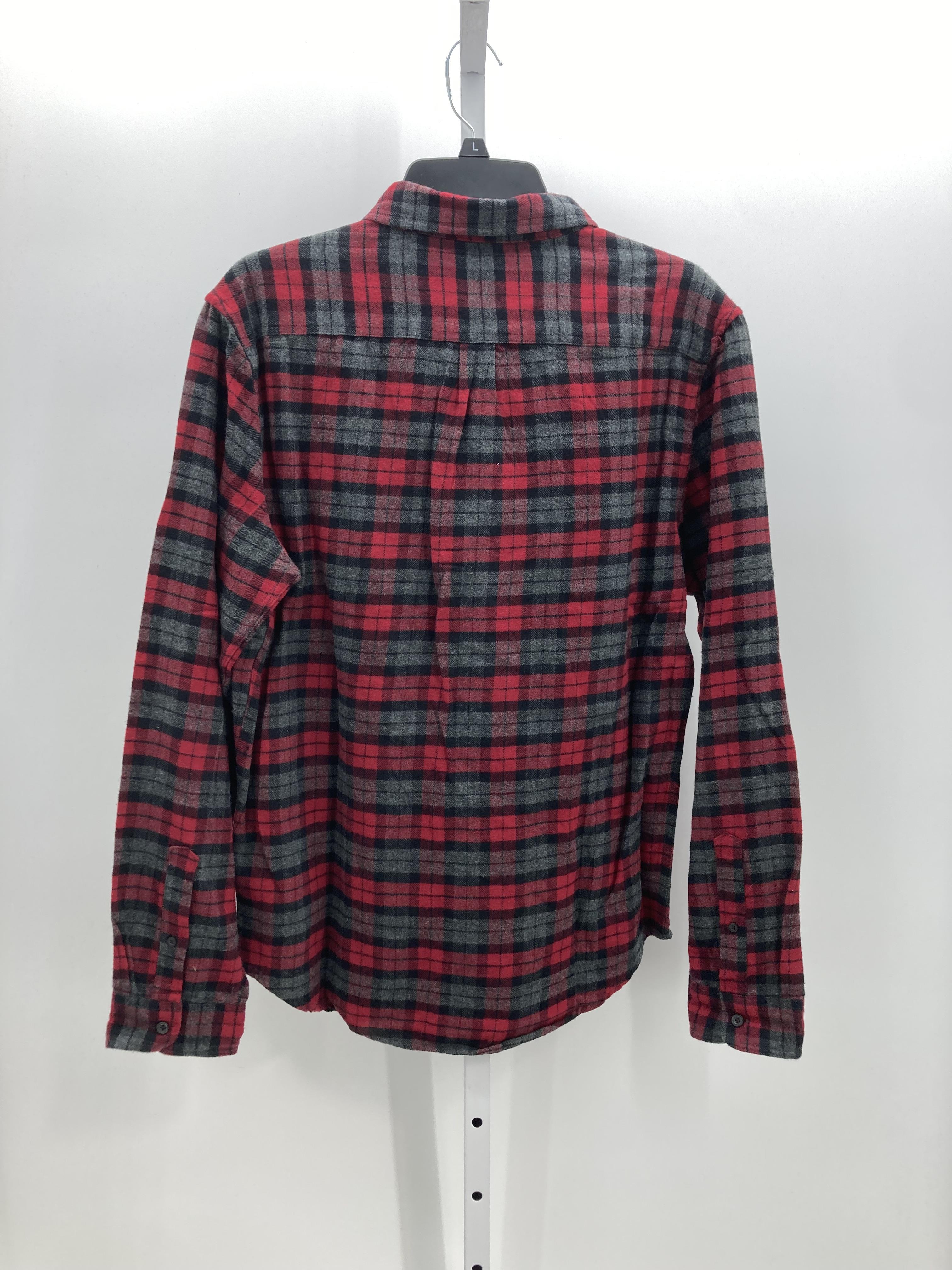 GREY PLAID BTN DOWN