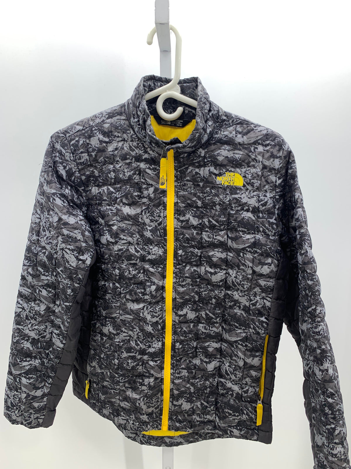 YELLOW ZIP UP JACKET