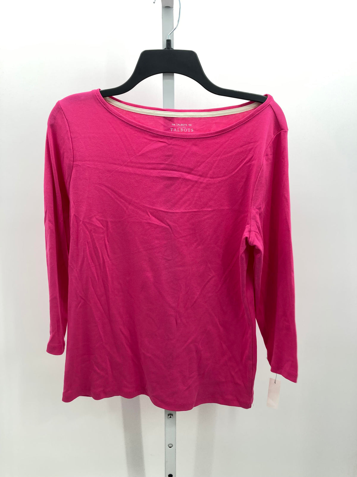 Talbots Size Large Misses 3/4 Sleeve Shirt