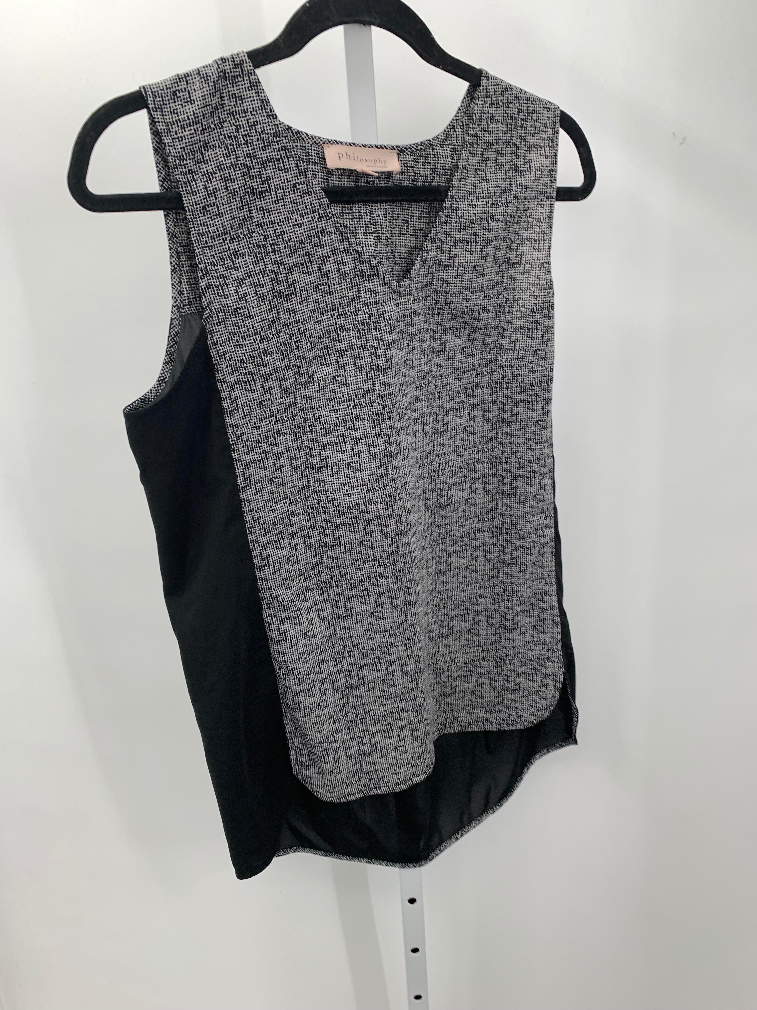 philosophy Size Small Misses Sleeveless Shirt