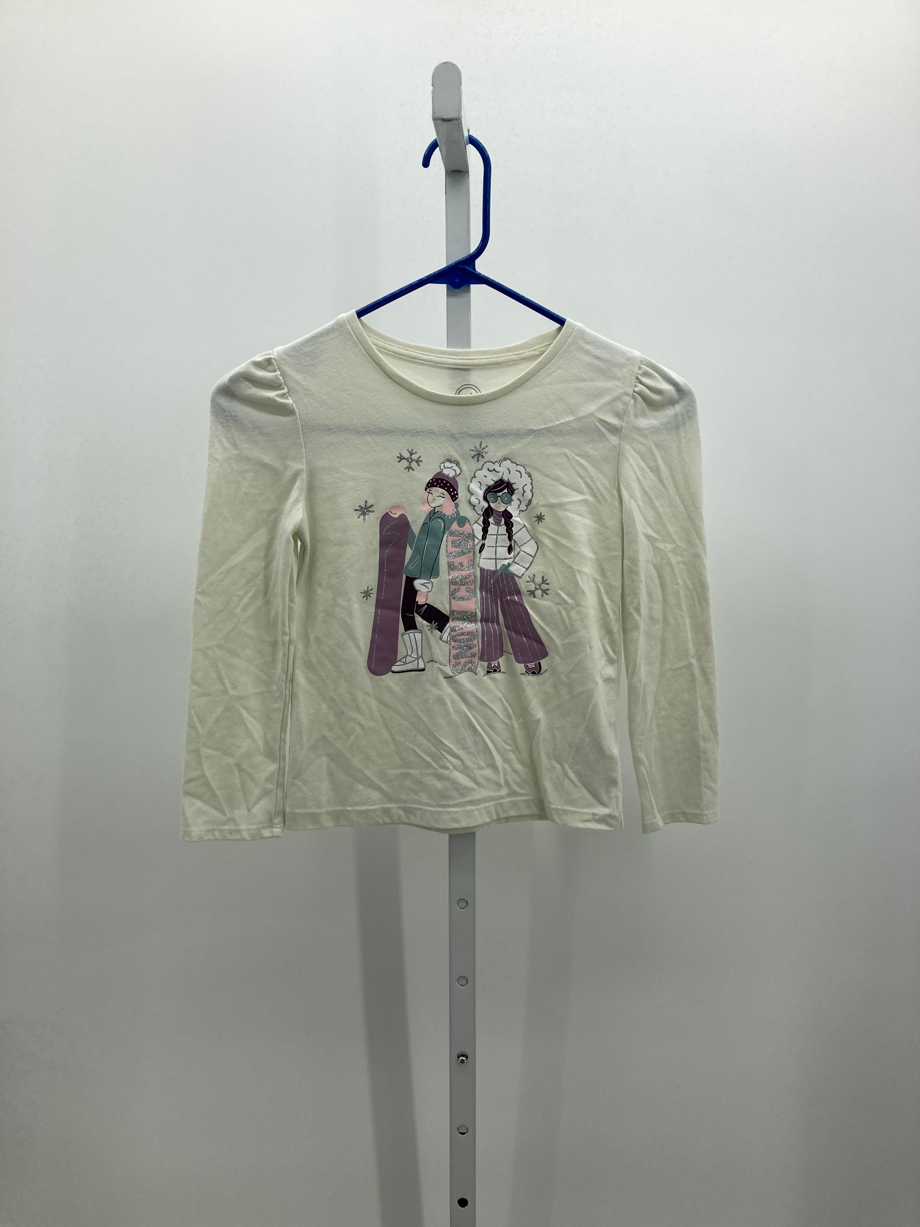 Wonder Nation Size 7 Girls Long Sleeve Shirt