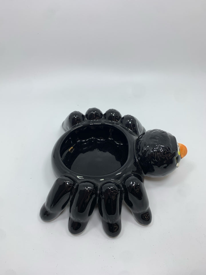 SPIDER CERAMIC DISH.