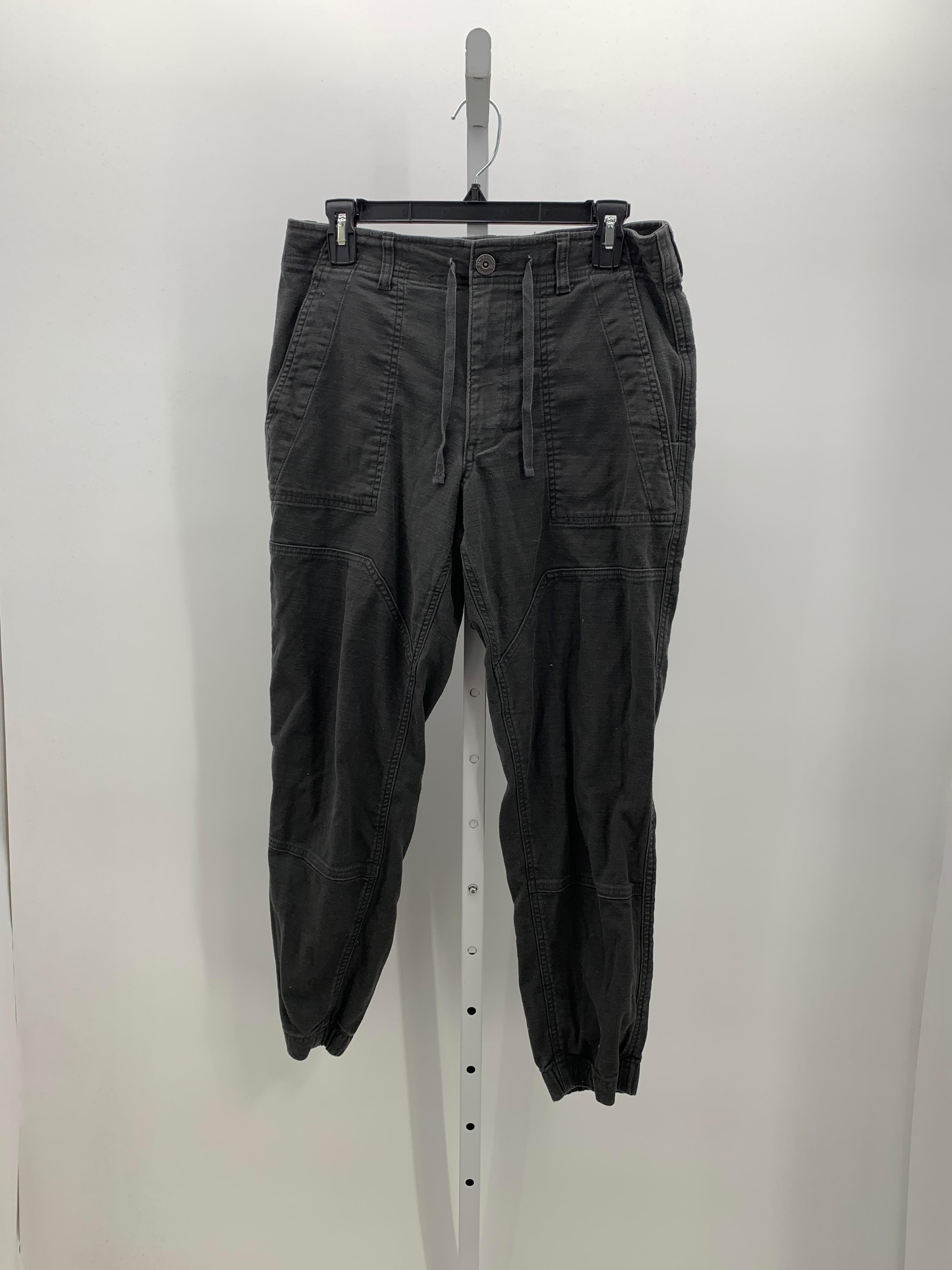 DRAWSTRING TAPER PANTS