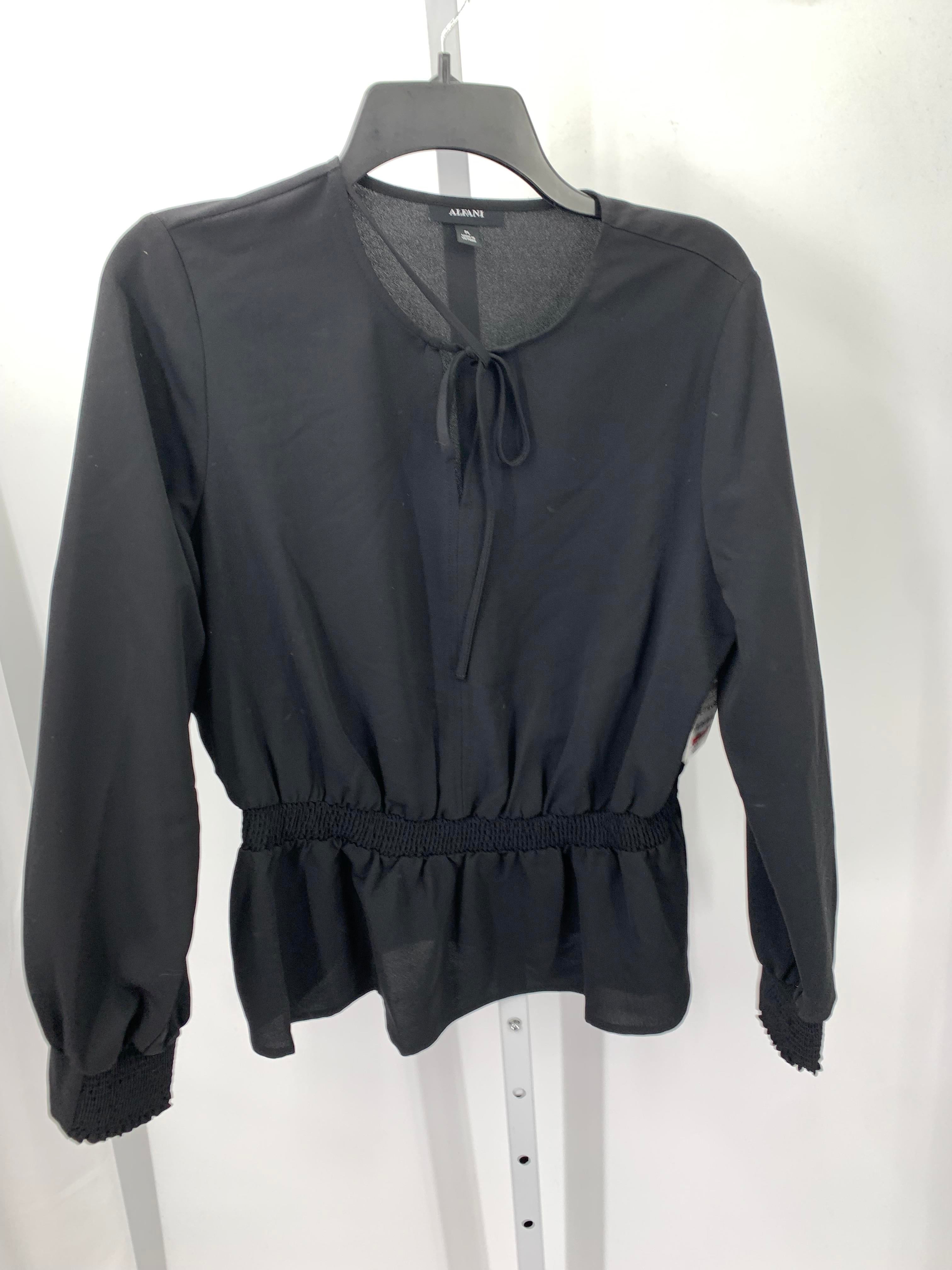 Alfani Size Large Petite Petite Long Sleeve Shirt