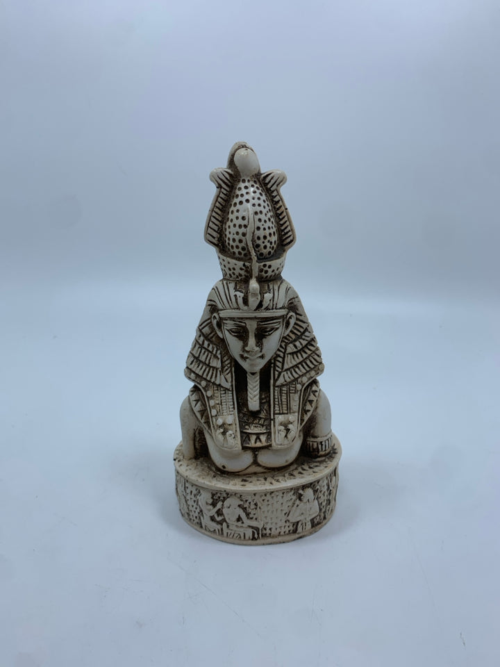 DISTRESSED STYLE EGYPTIAN BUST.