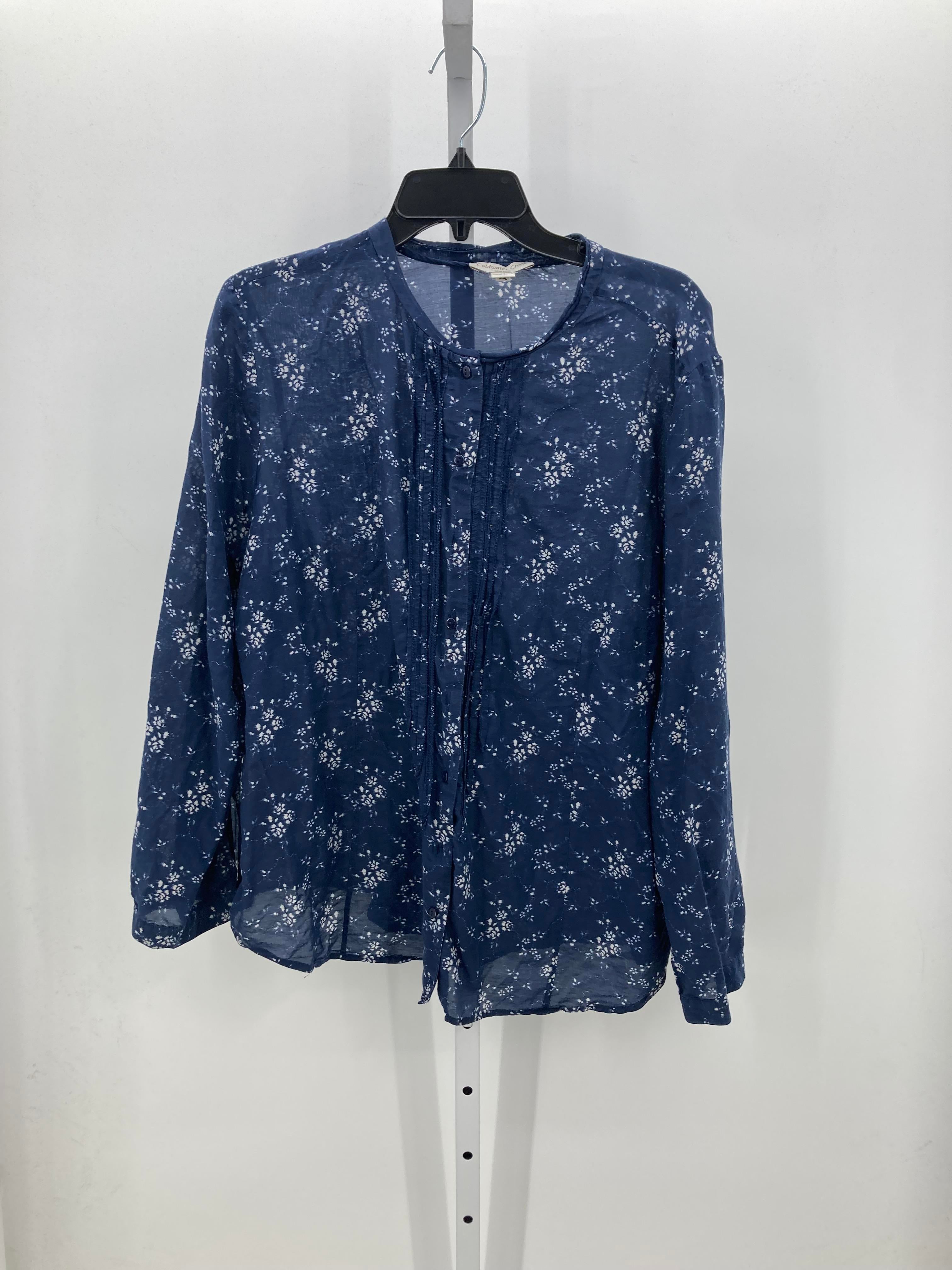 Coldwater Creek Size 2X Womens Long Sleeve Shirt