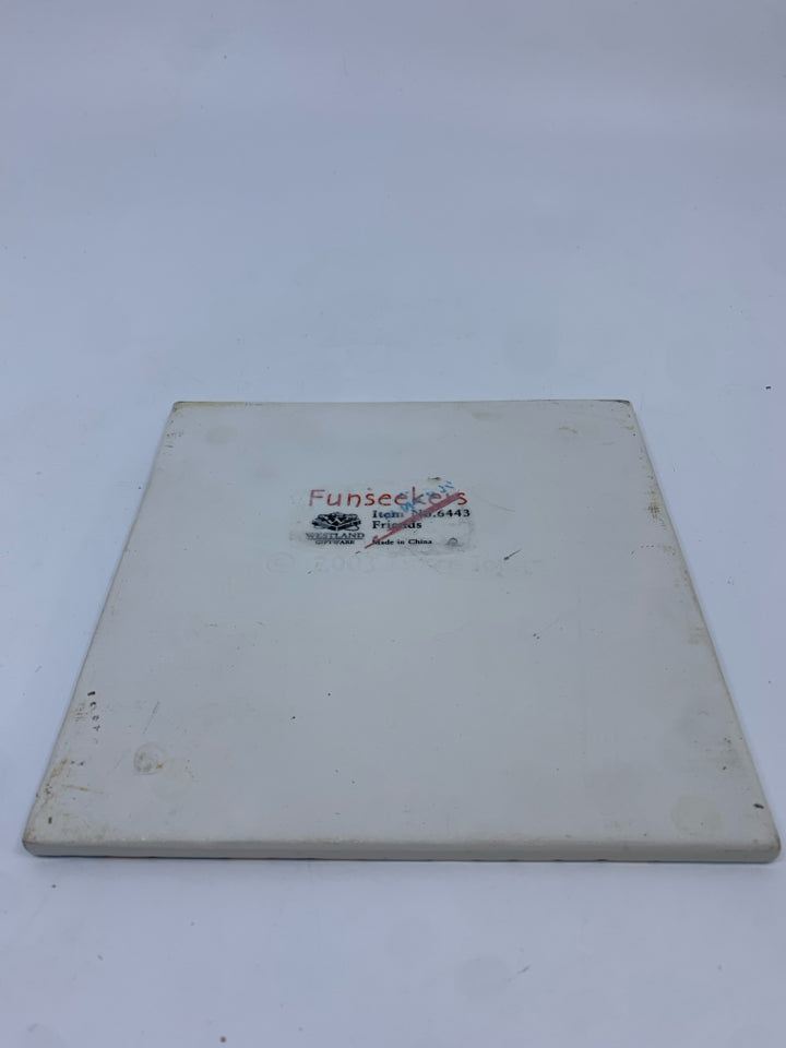 FRIENDS BEACH TRIVET.