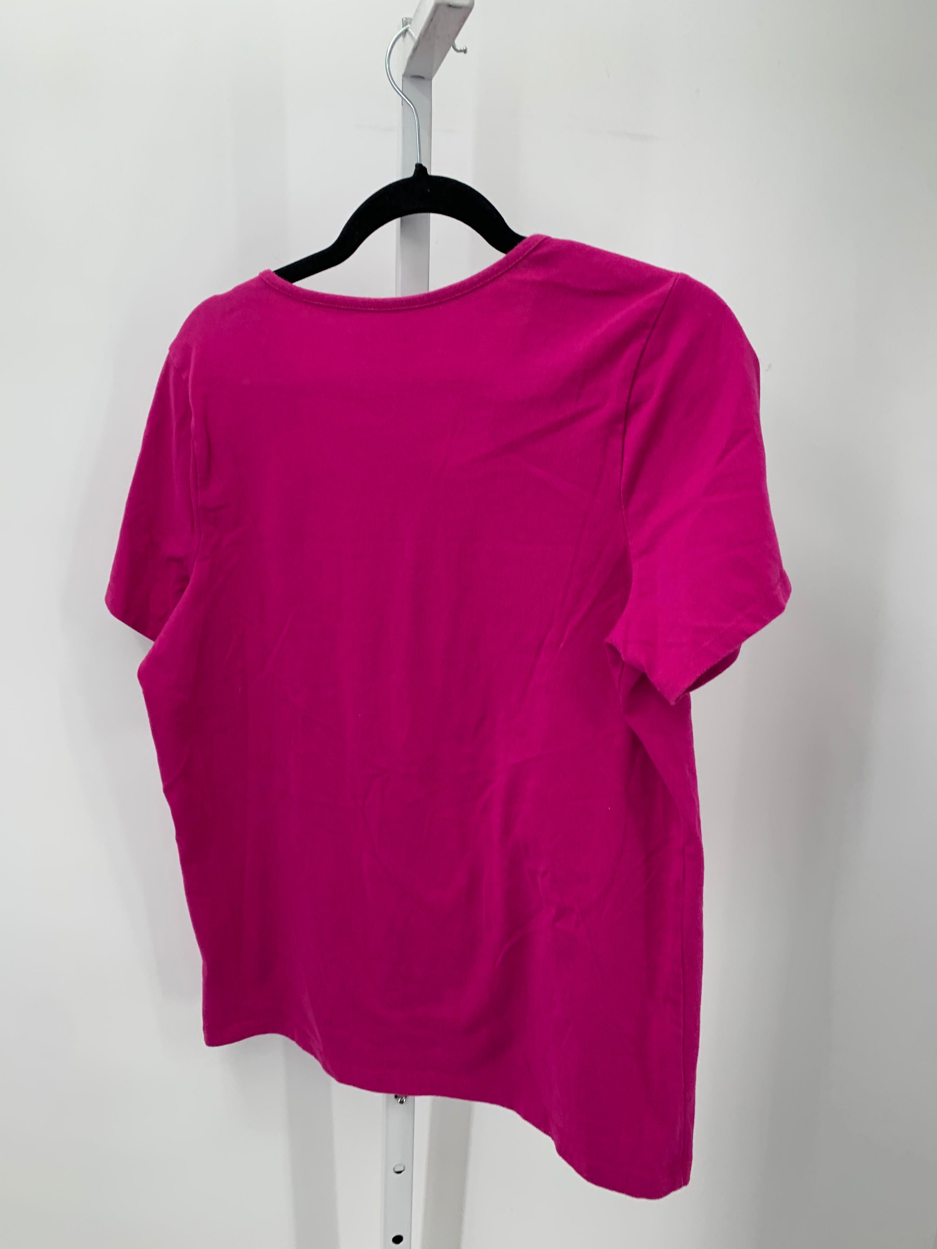 Coral Bay Size Large Misses Short Sleeve Shirt