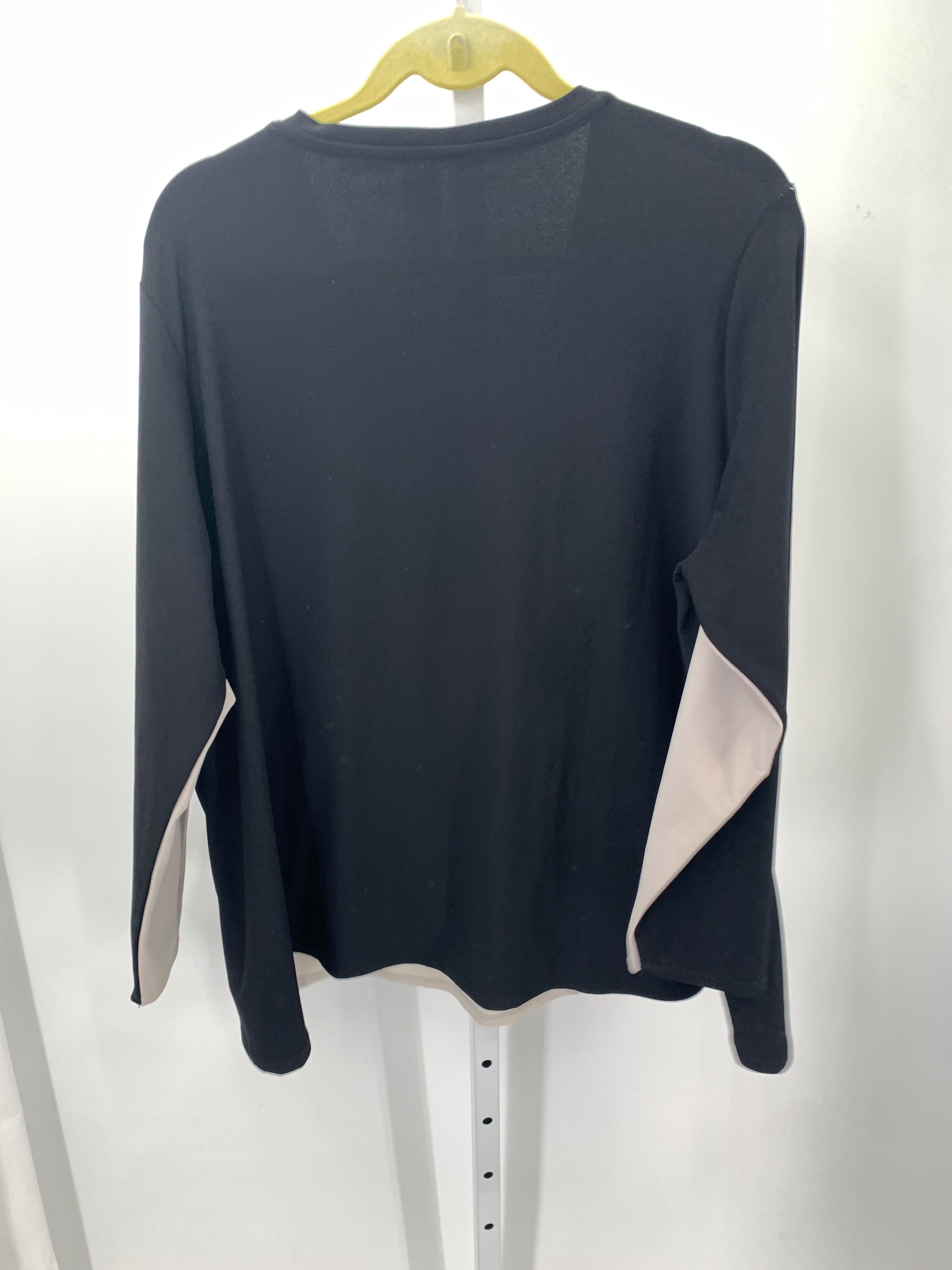 Size 1X Womens Long Sleeve Shirt