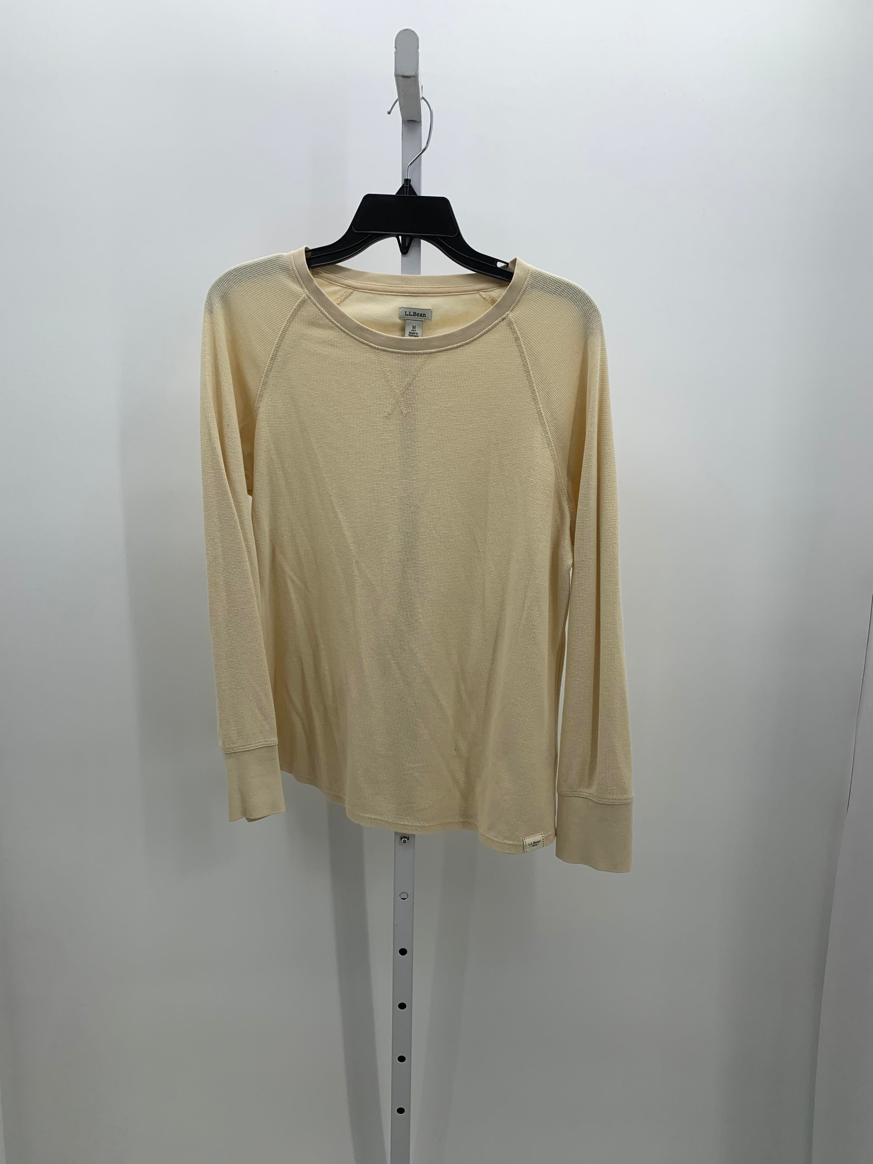 LL Bean Size Medium Petite Petite Long Sleeve Shirt