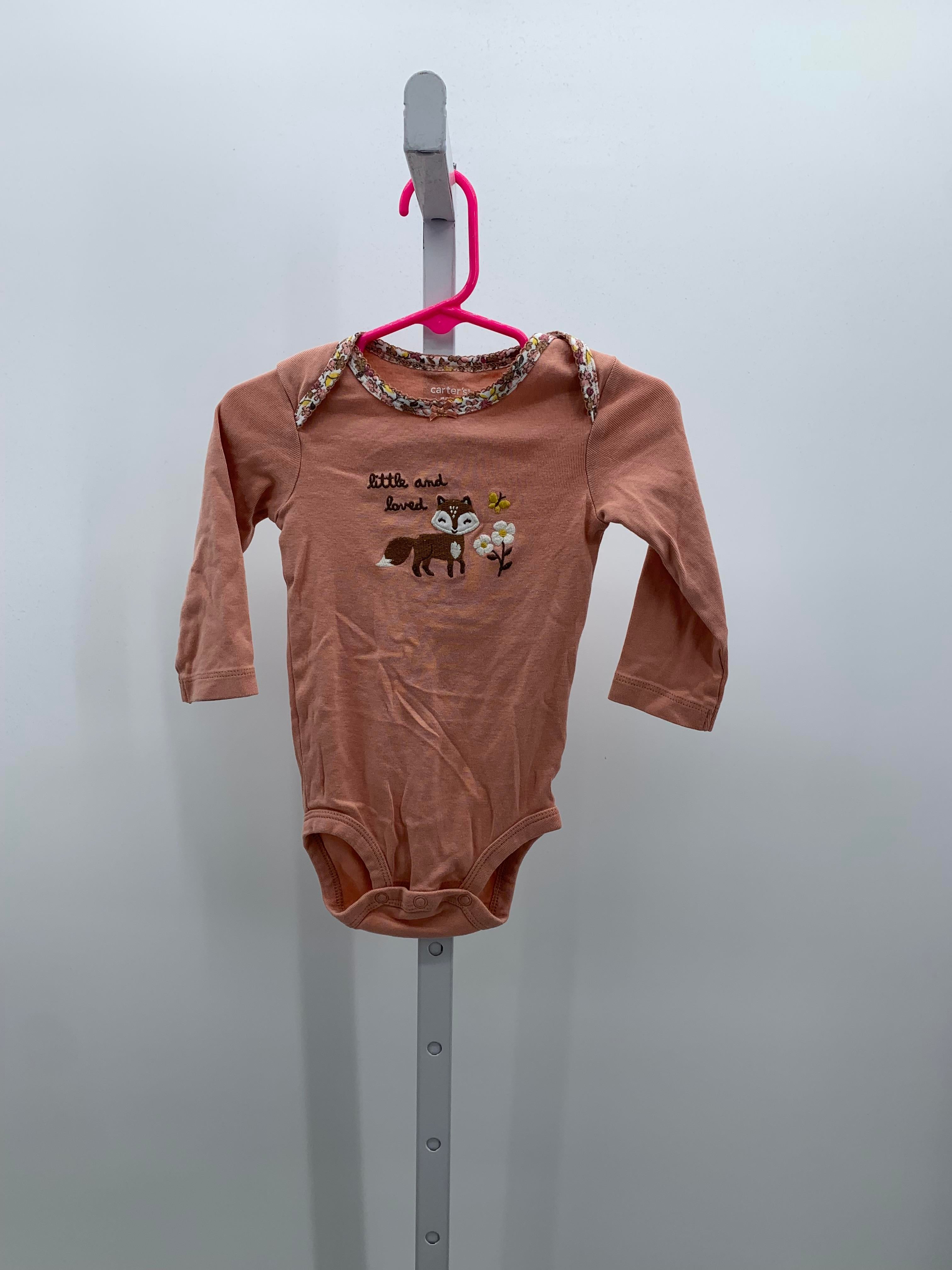 Carters Size 12 Months Girls Long Sleeve Shirt