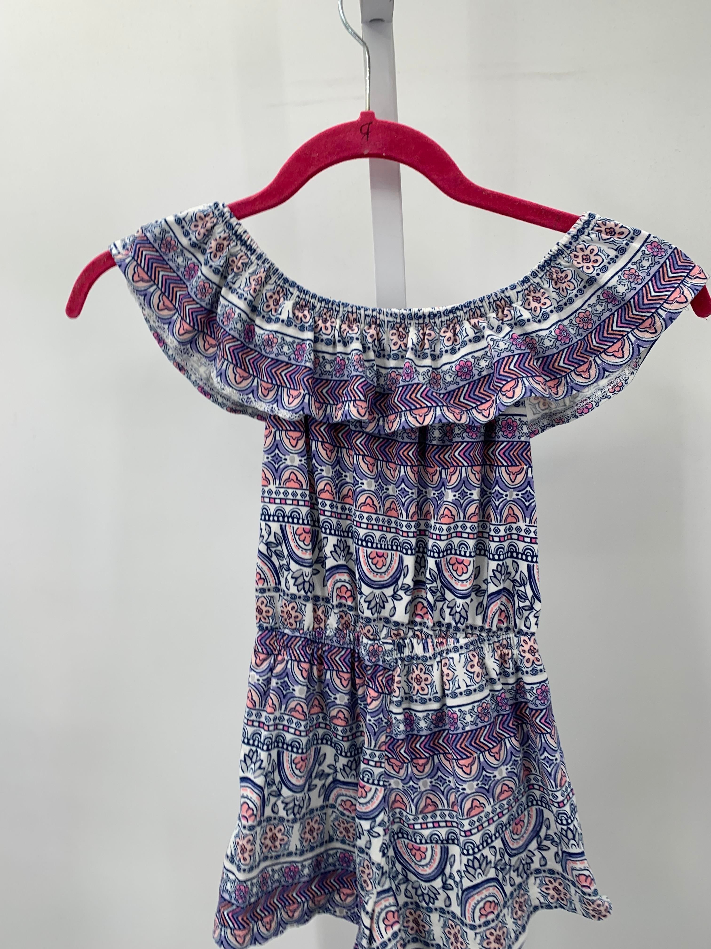 P.S. Size 4 Girls Sleeveless Romper