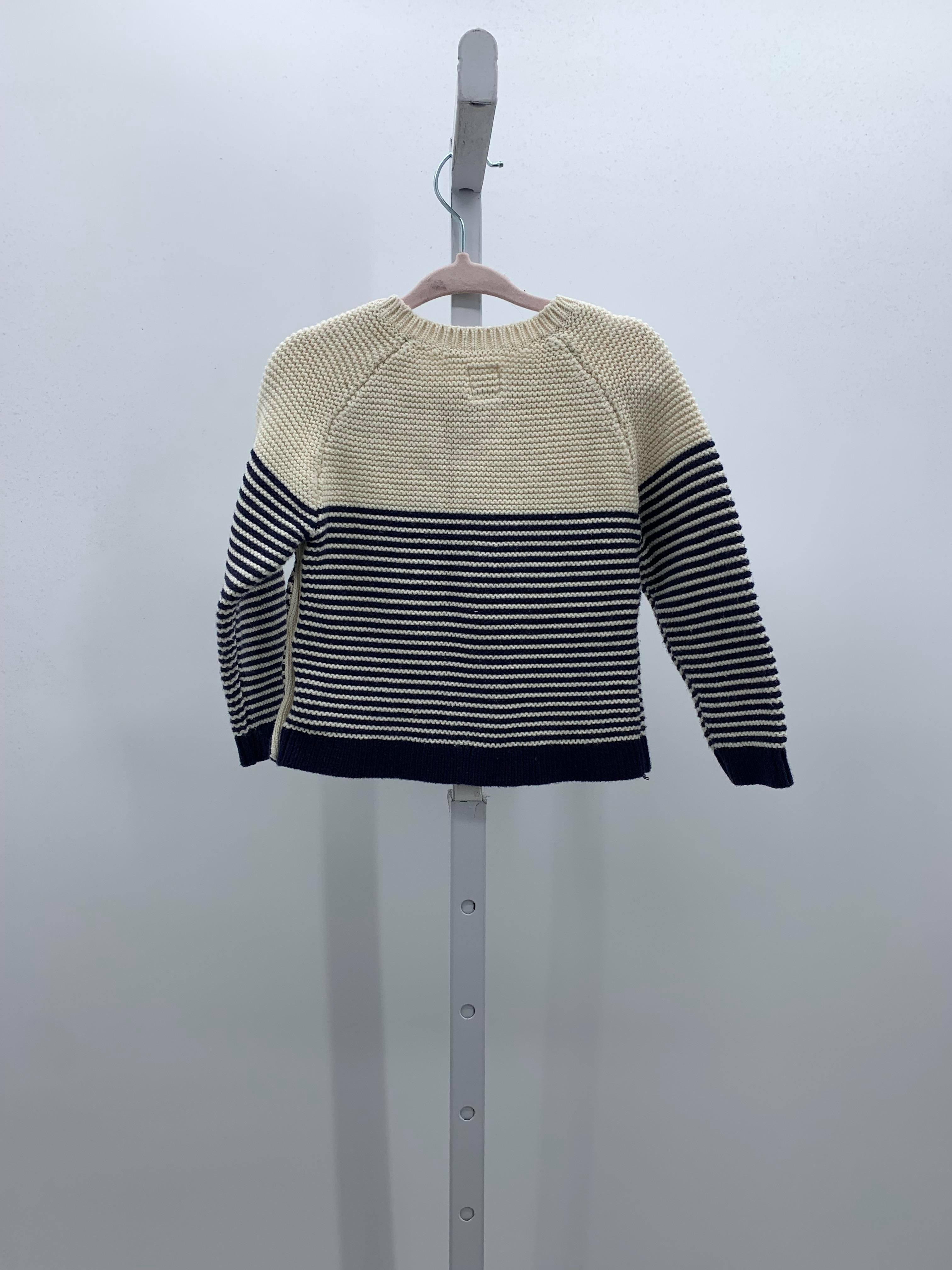 NAVY STRIPES BTNS