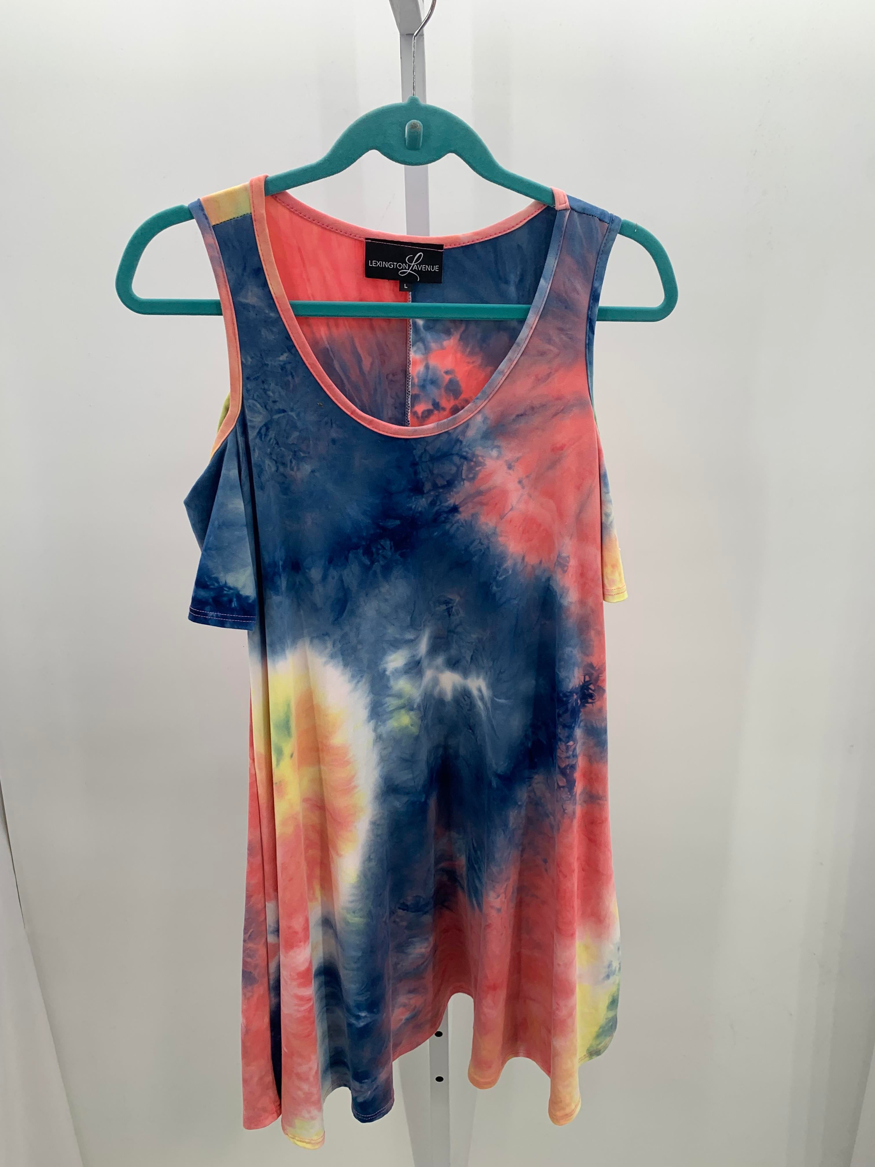 Size Large Misses Short Sleeve Dress