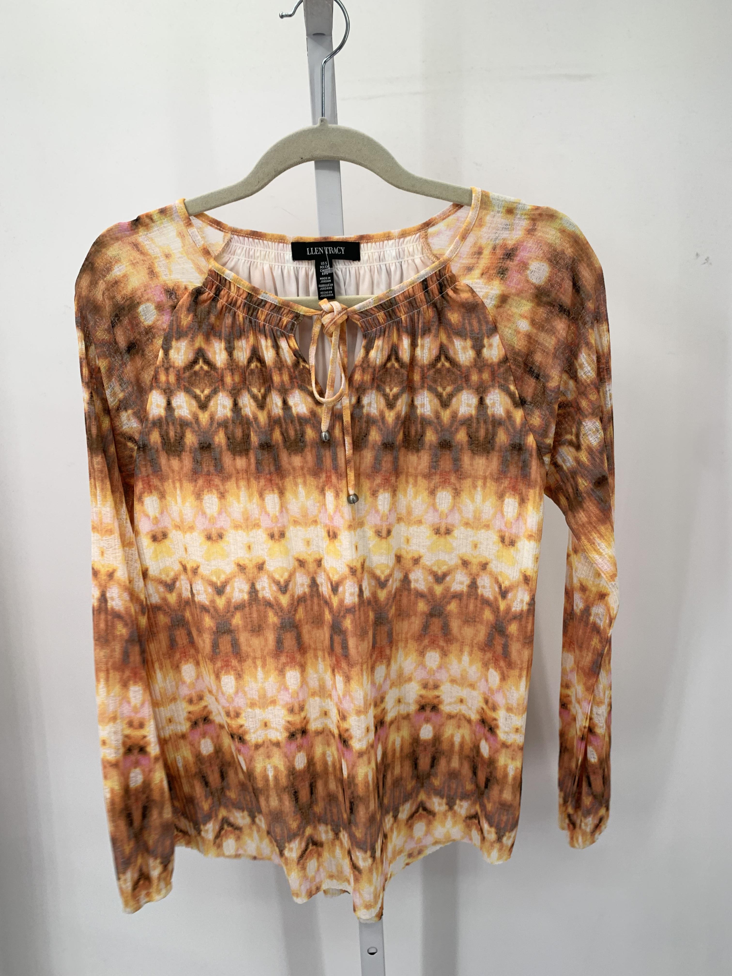 Ellen Tracy Size Small Misses Long Sleeve Shirt