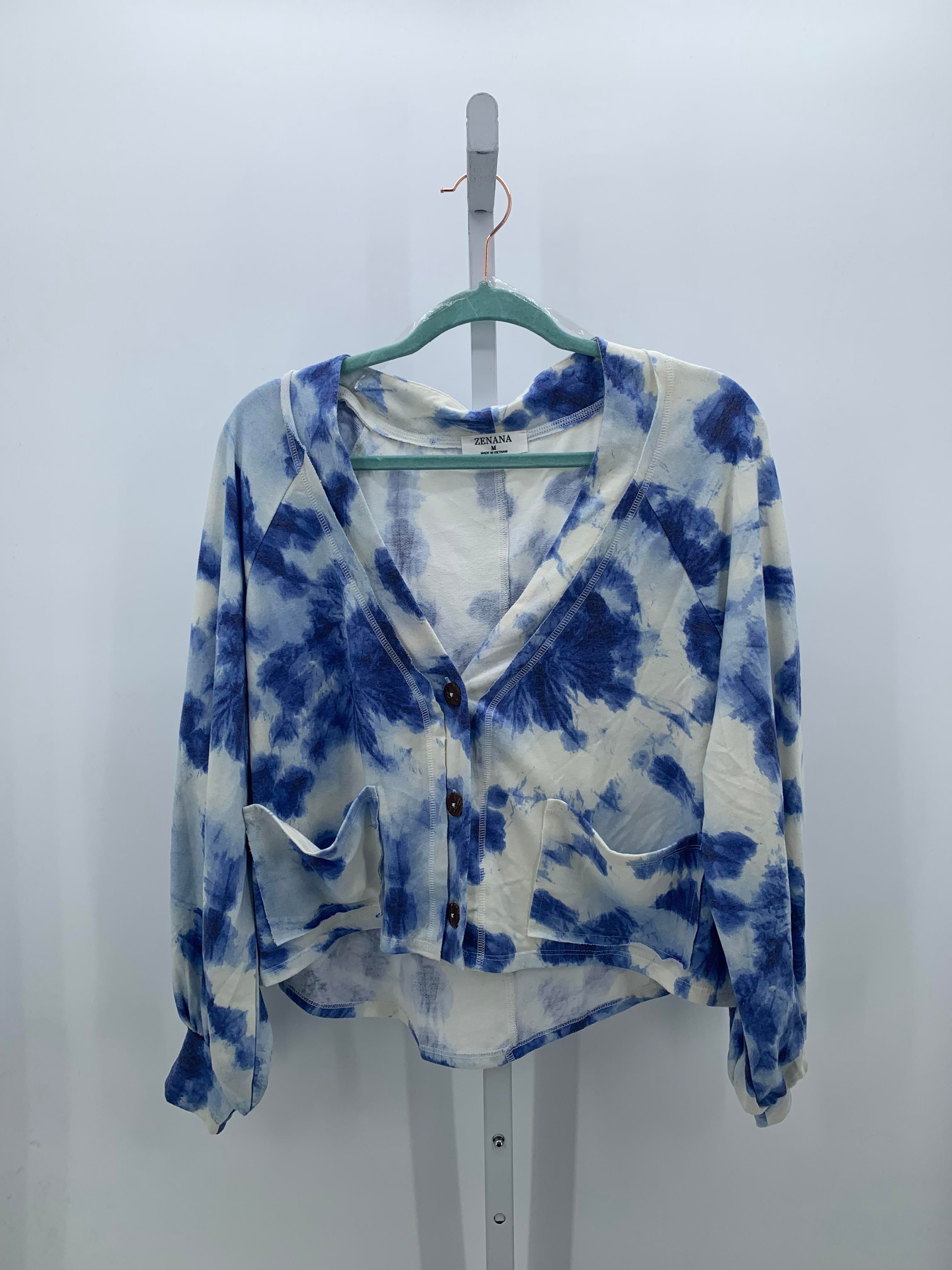 Zenana Size Medium Misses Long Slv Sweater