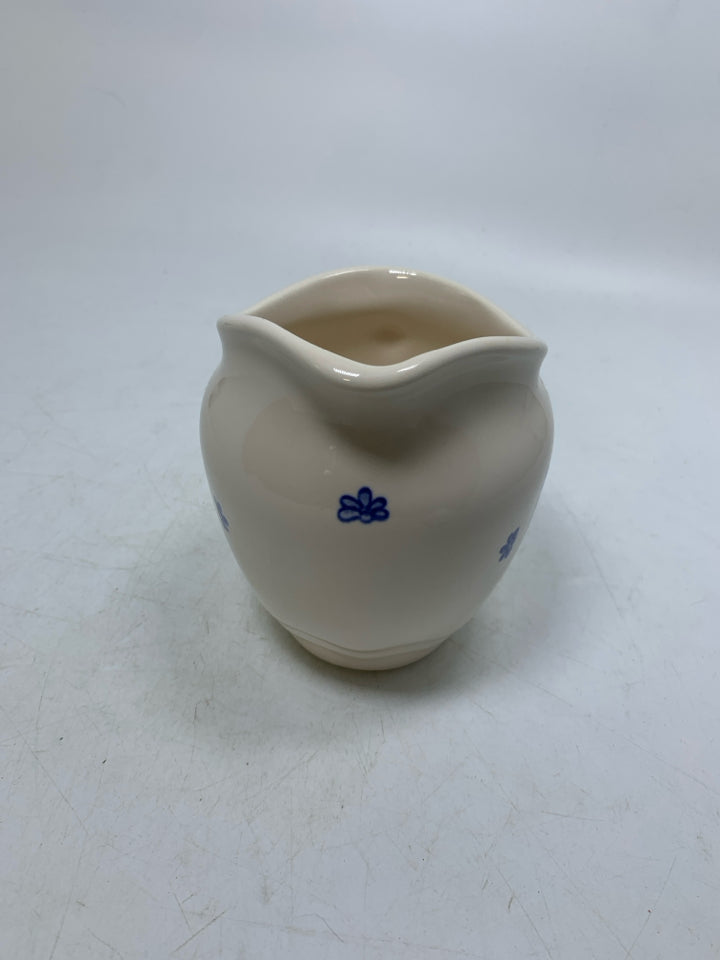 BLUE ROOSTER SMALL PITCHER.