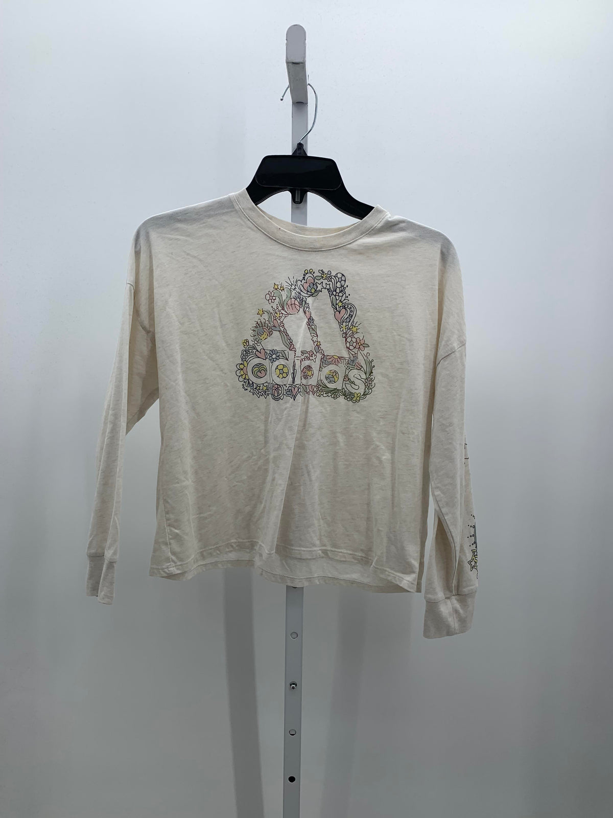 Adidas Size 14-16 Girls Long Sleeve Shirt