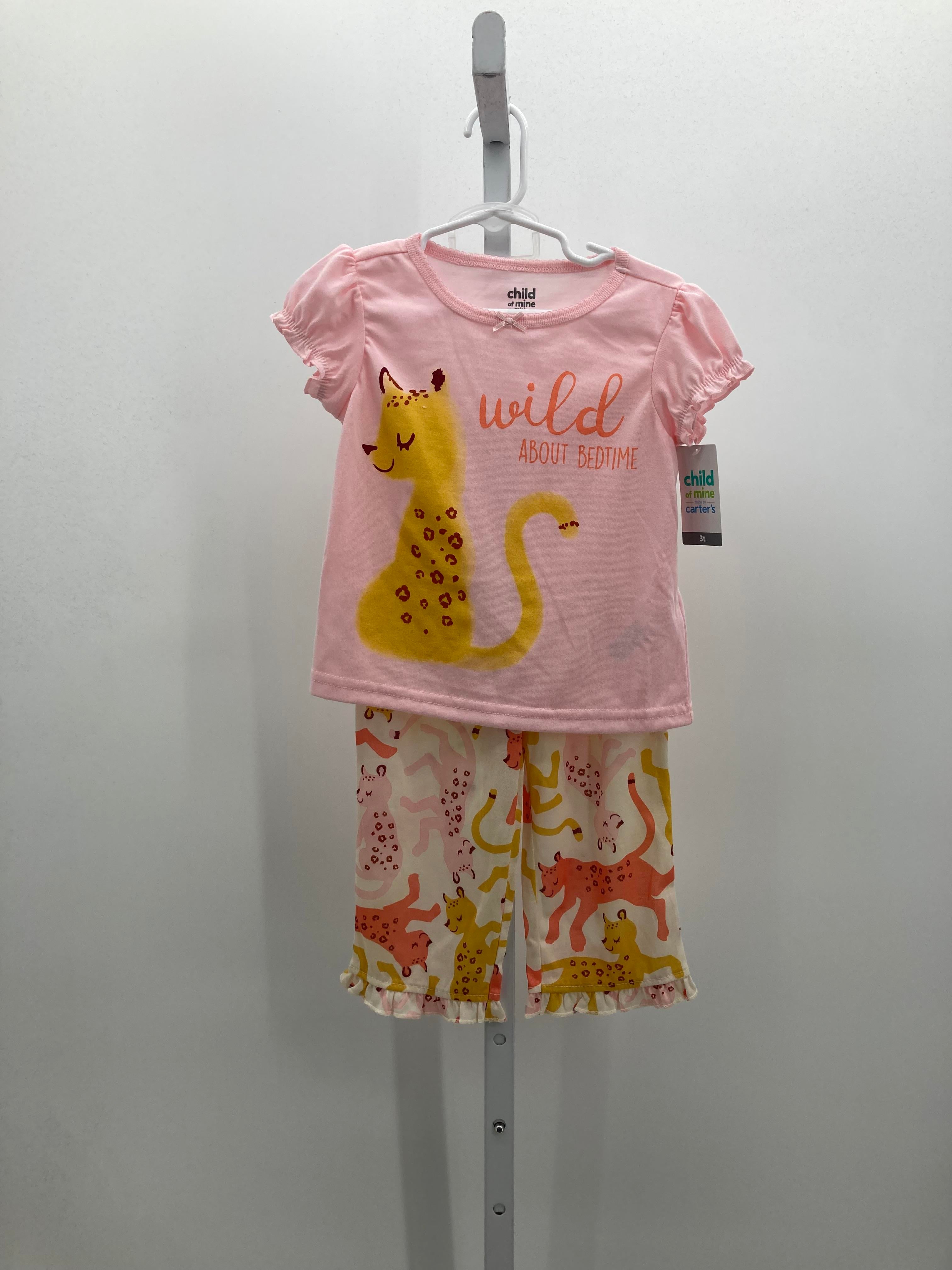 Child of Mine Size 3T Girls Pajamas