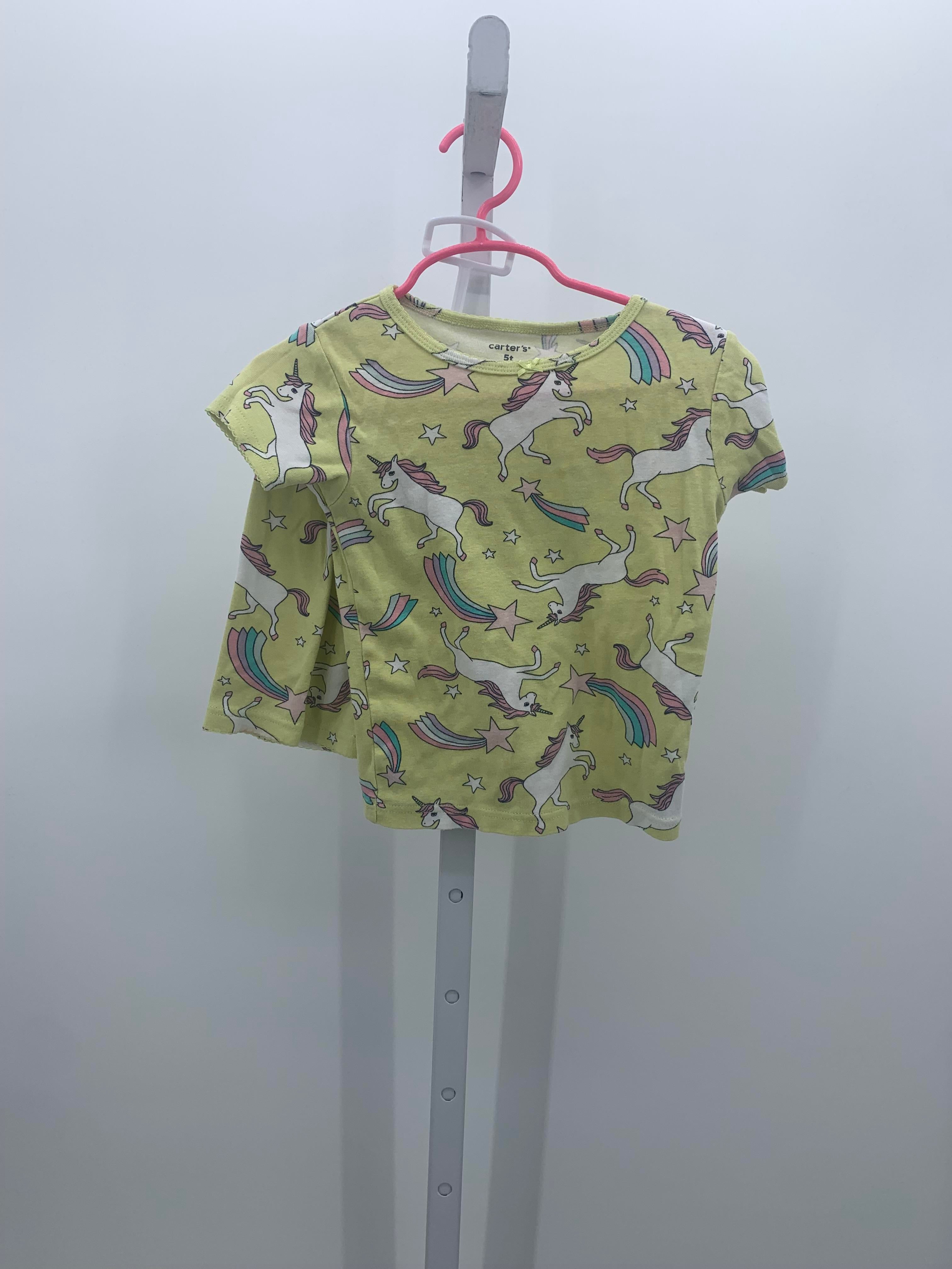 Carters Size 5T Girls Pajamas