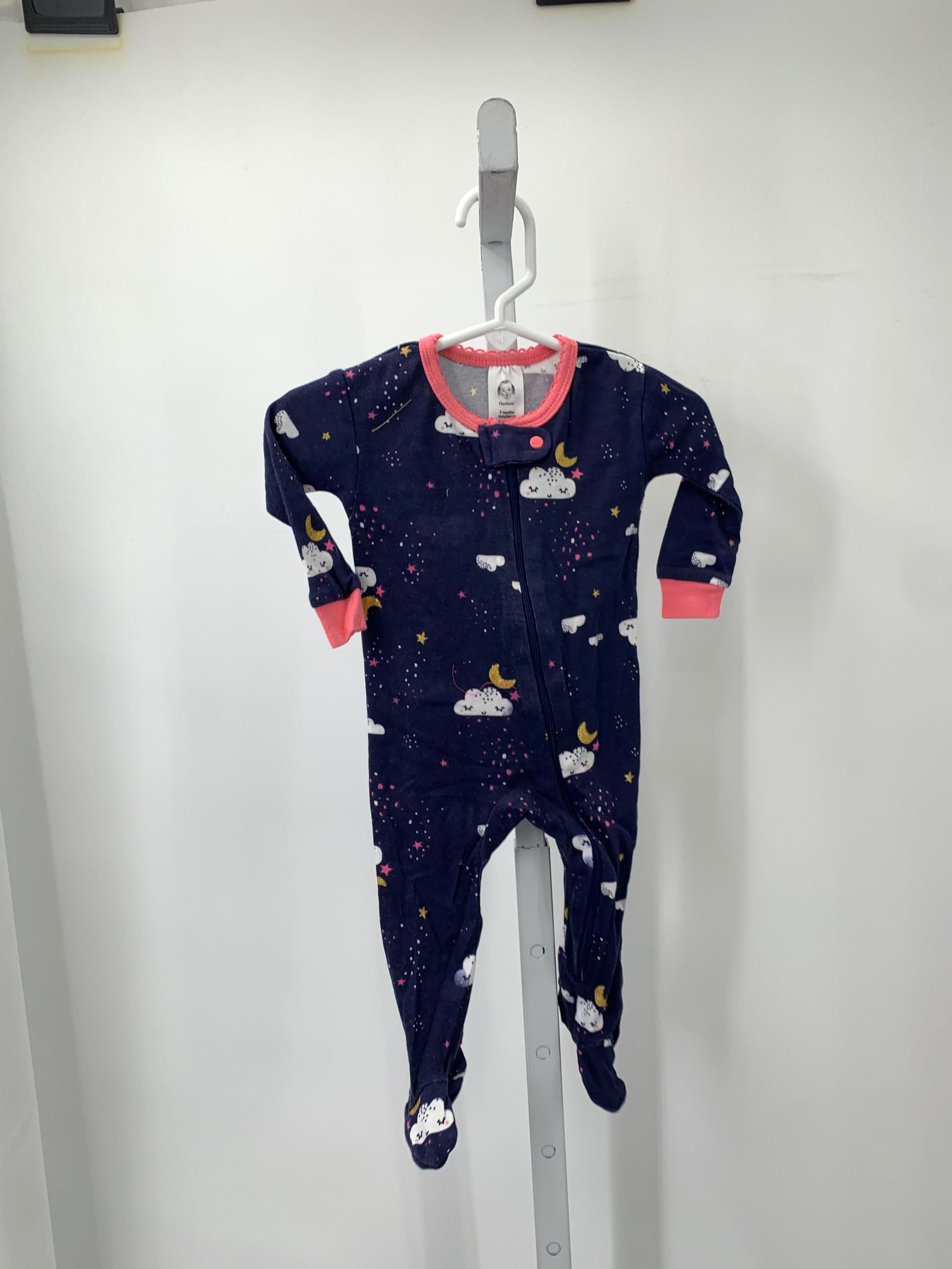 Gerber Size 3 Months Girls Sleeper