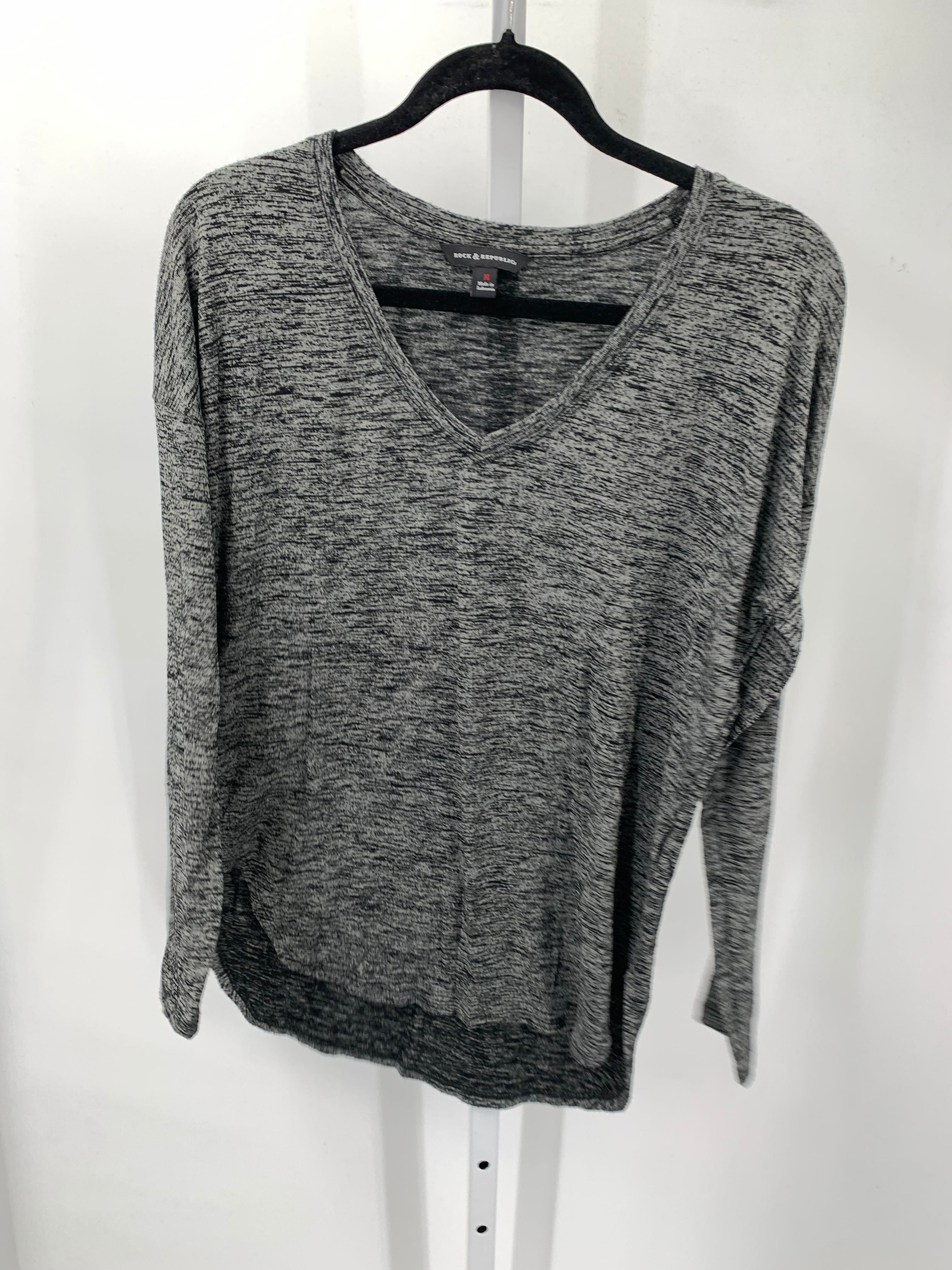 Rock & Republic Size Medium Misses Long Sleeve Shirt