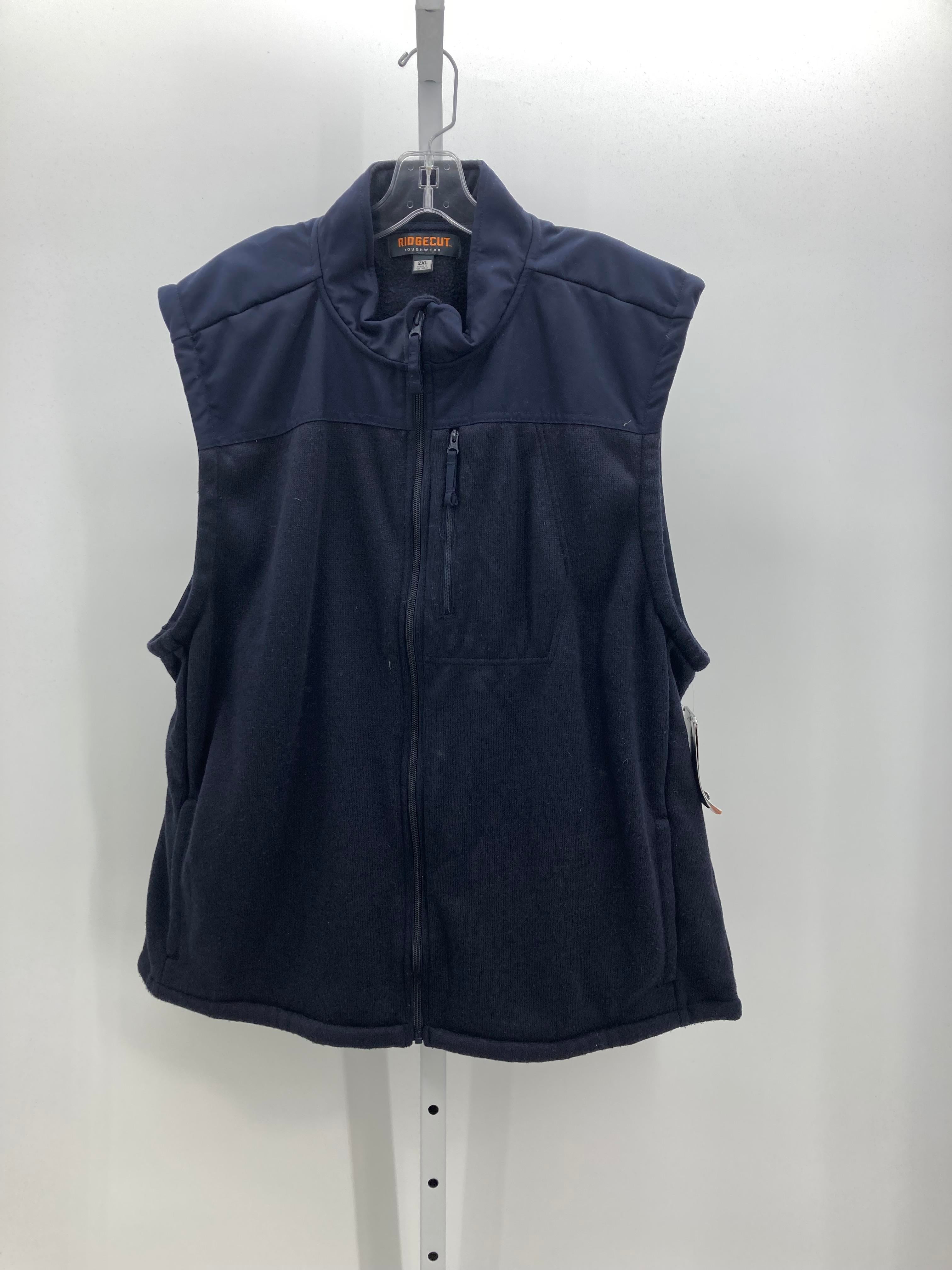 NEW FLEECE LINED ZIP VEST.