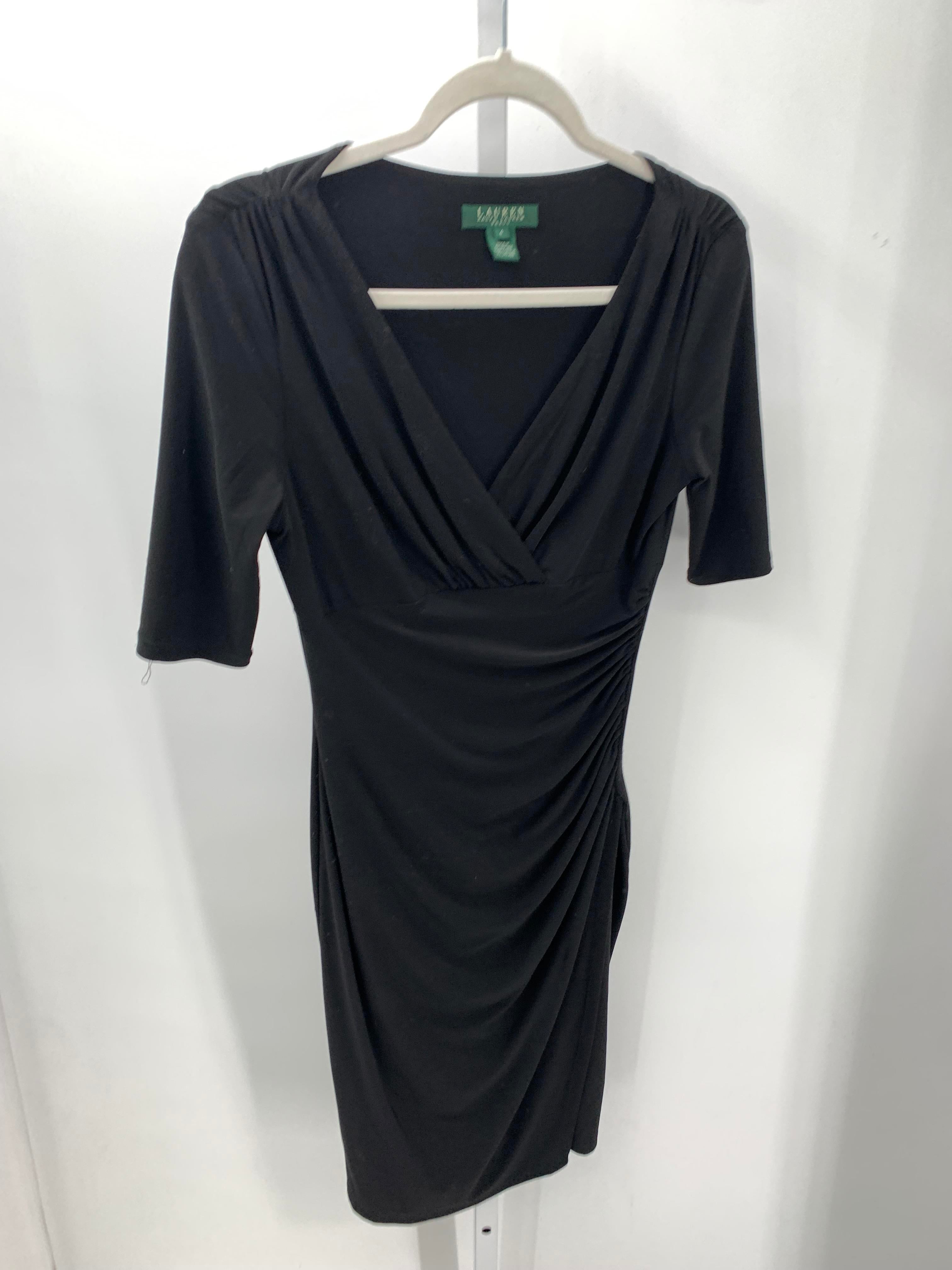 Ralph Lauren Size 4 Misses Short Sleeve Dress