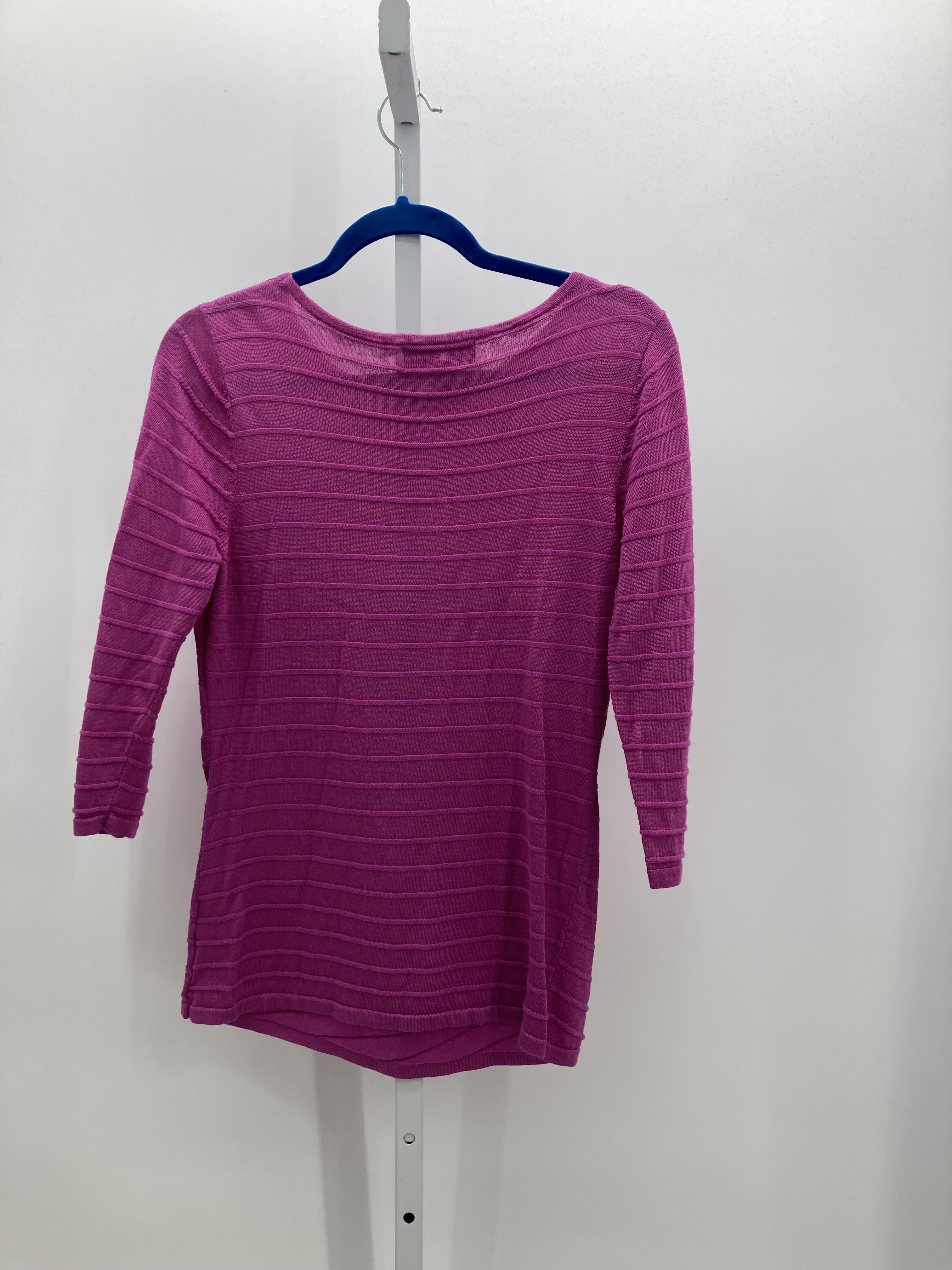 Dana Buchman Size Small Misses 3/4 Sleeve Sweater