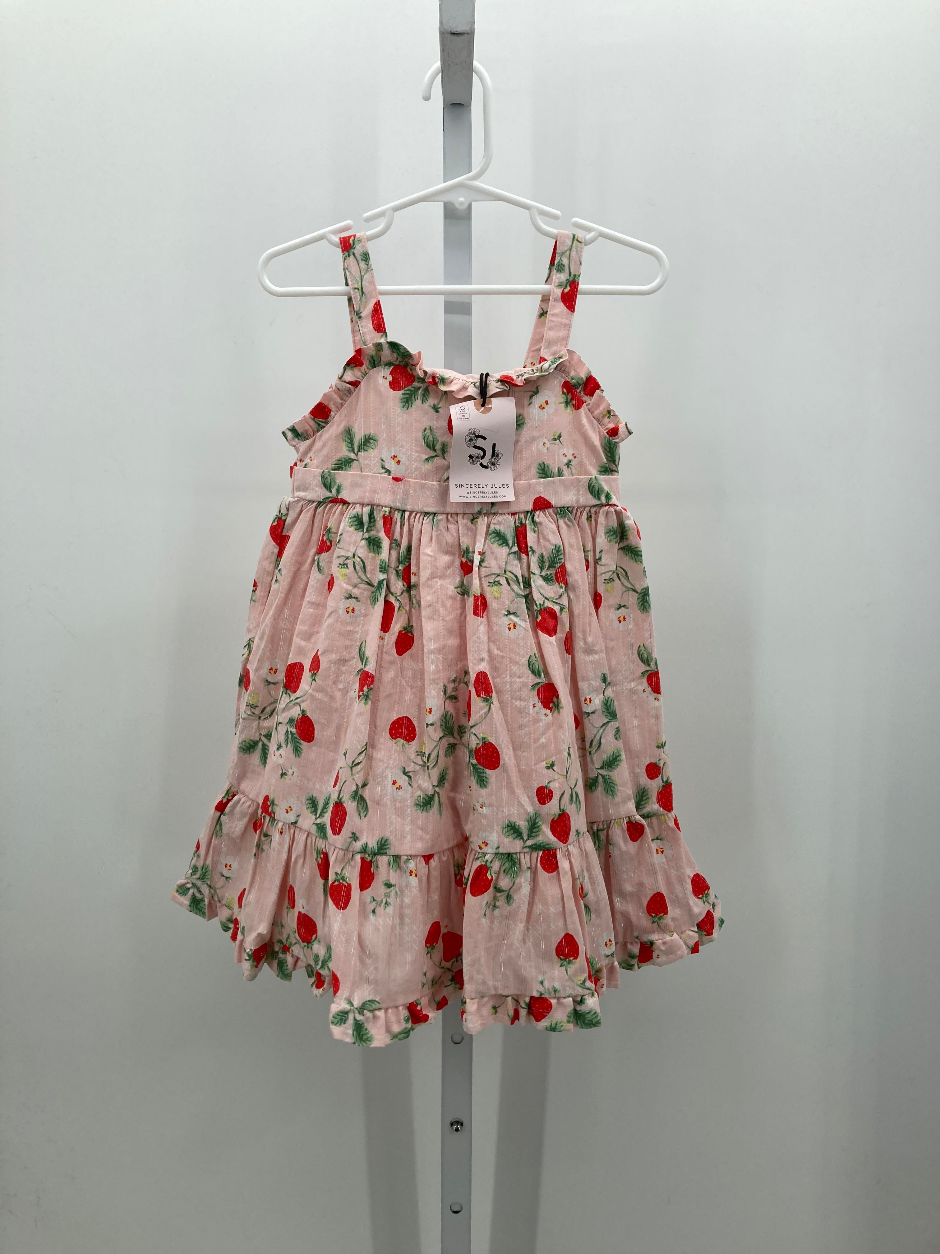 Size 3T Girls Sleeveless Dress