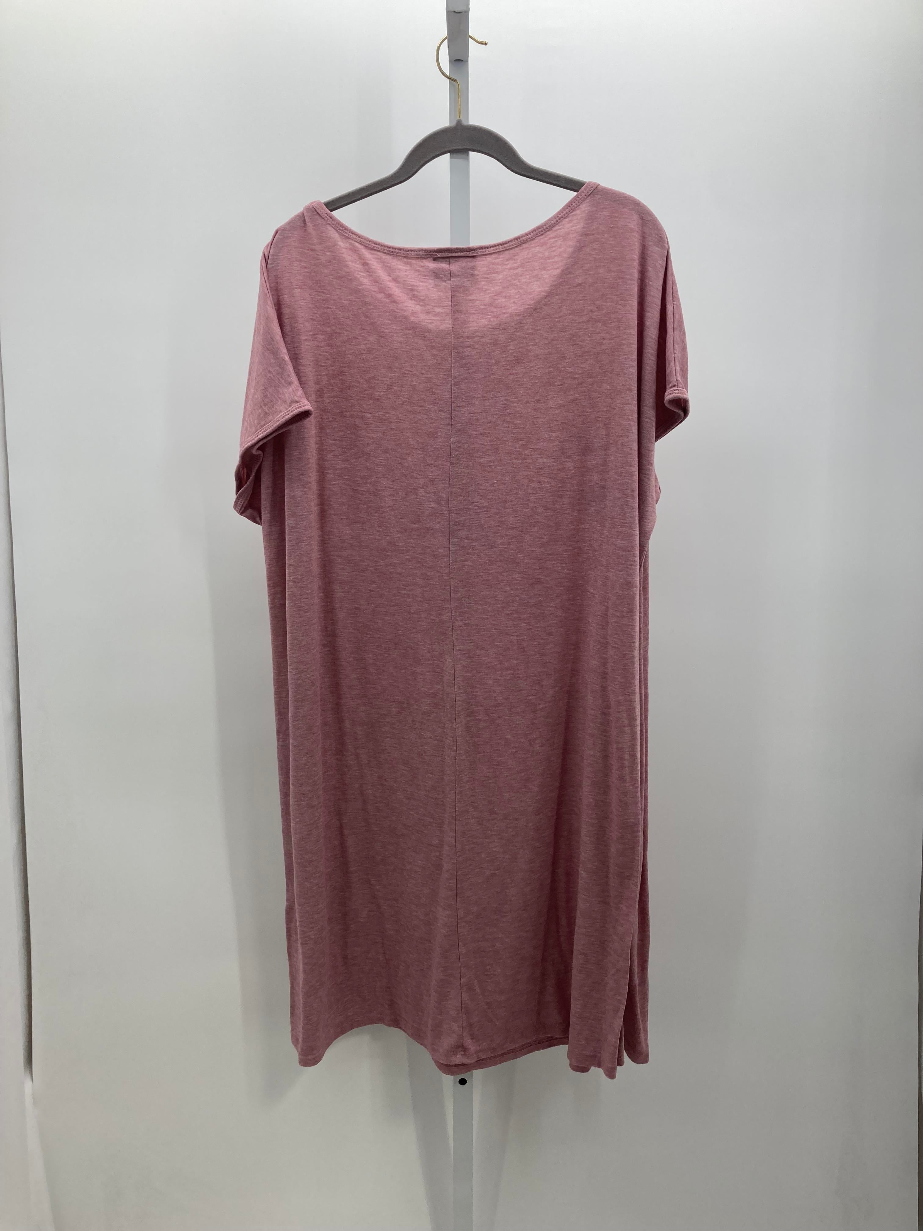 Size 3X Womens Short Sleeve Dress