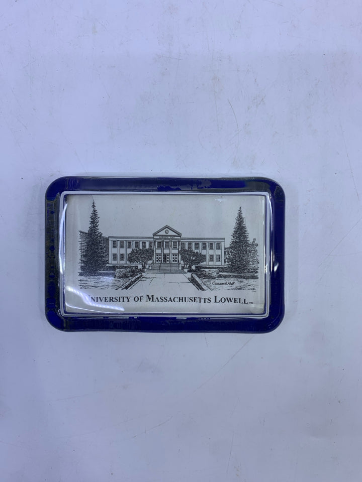 UMASS LOWELL PAPER WEIGHT.