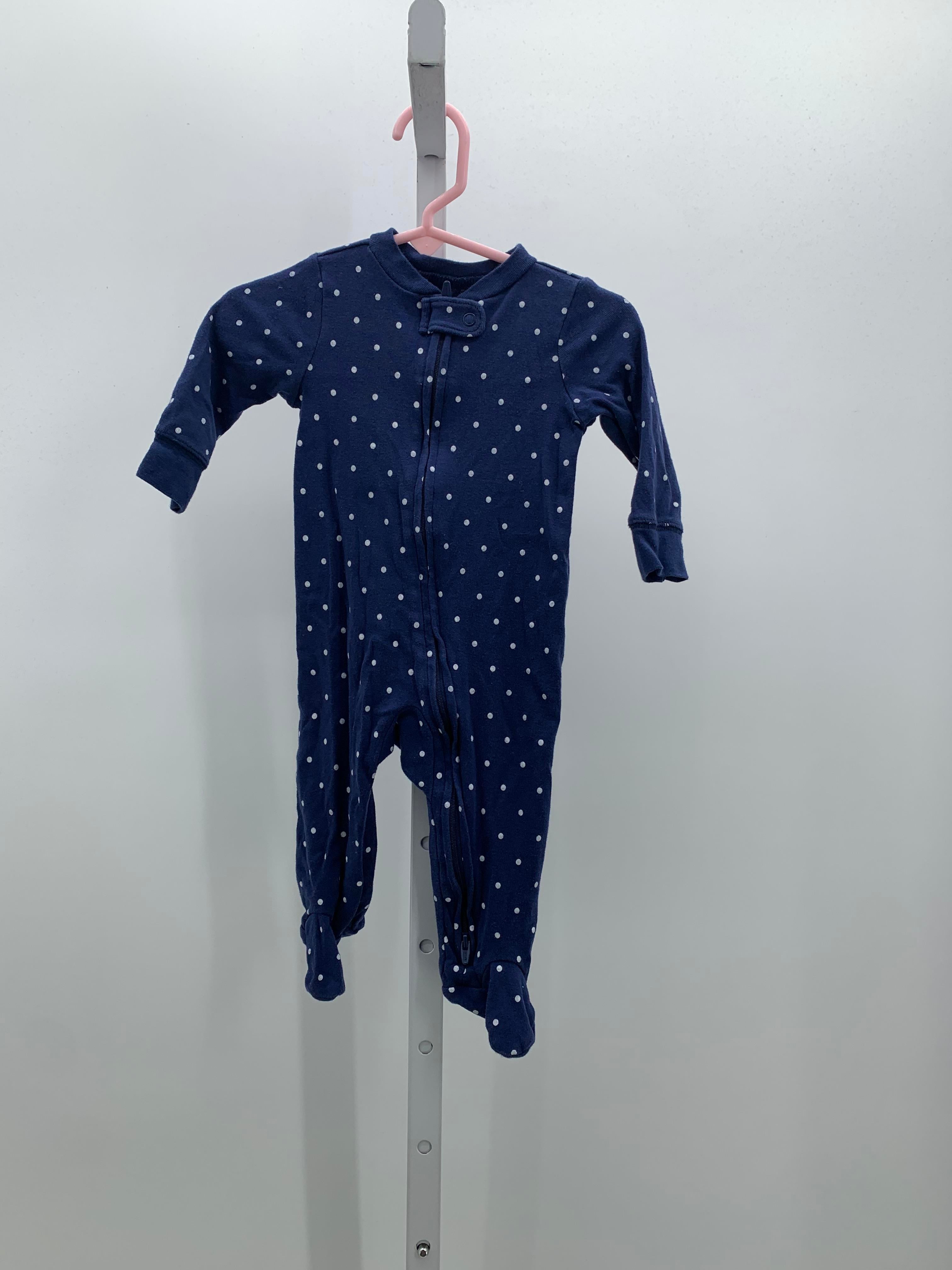 Carters Size 6 Months Girls Long Slv. Romper