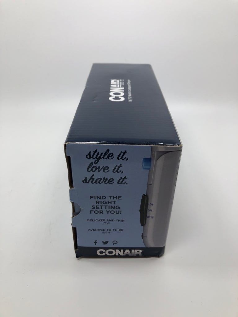 NIB CONAIR HAIR DRYER.