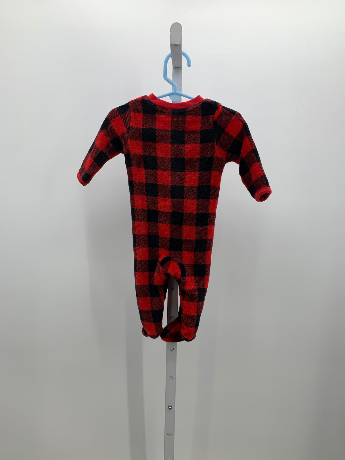 BLACK PLAID FLEECE
