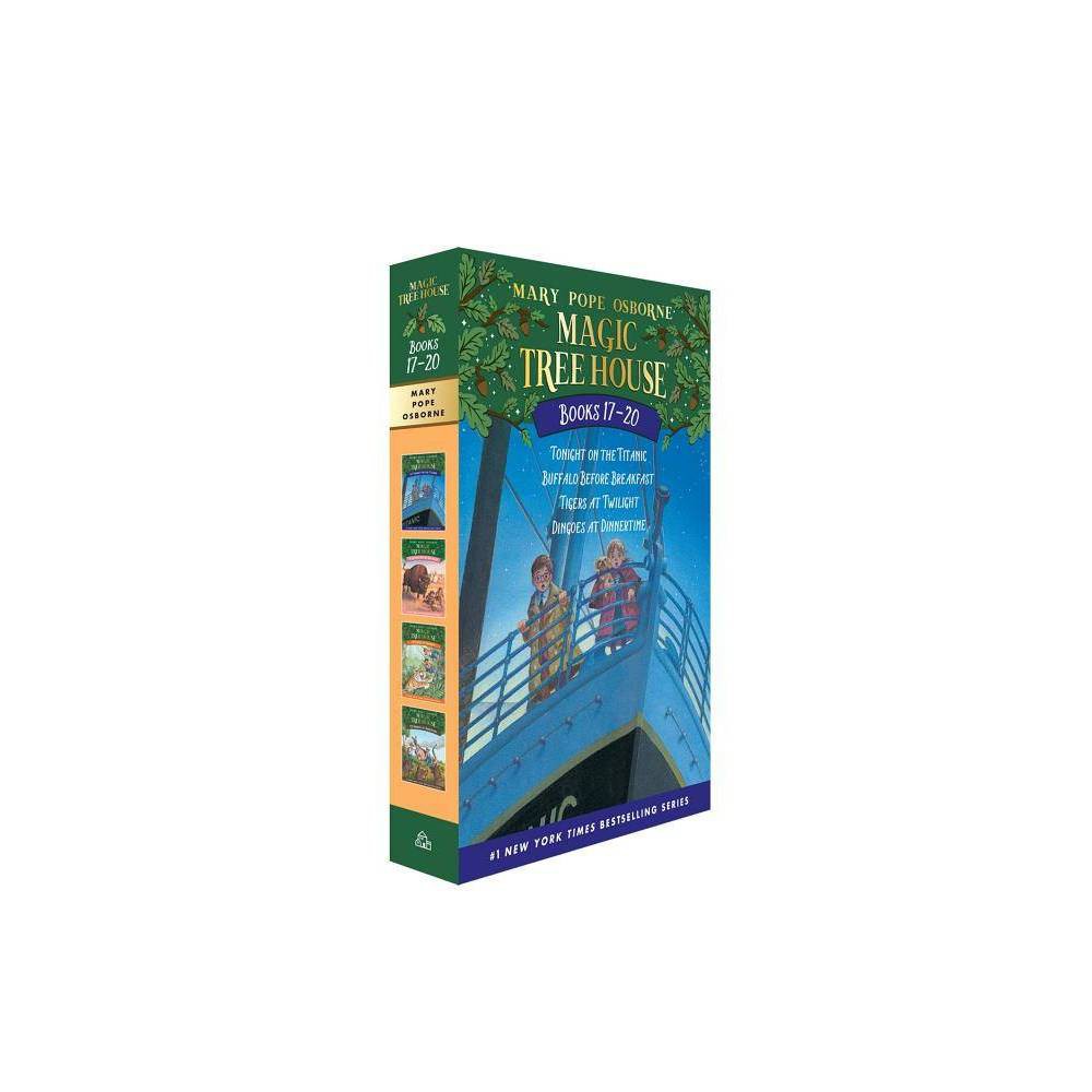 Magic Tree House Magic Tree House Books 17-20 Boxed Set: Tonight on the Titanic;
