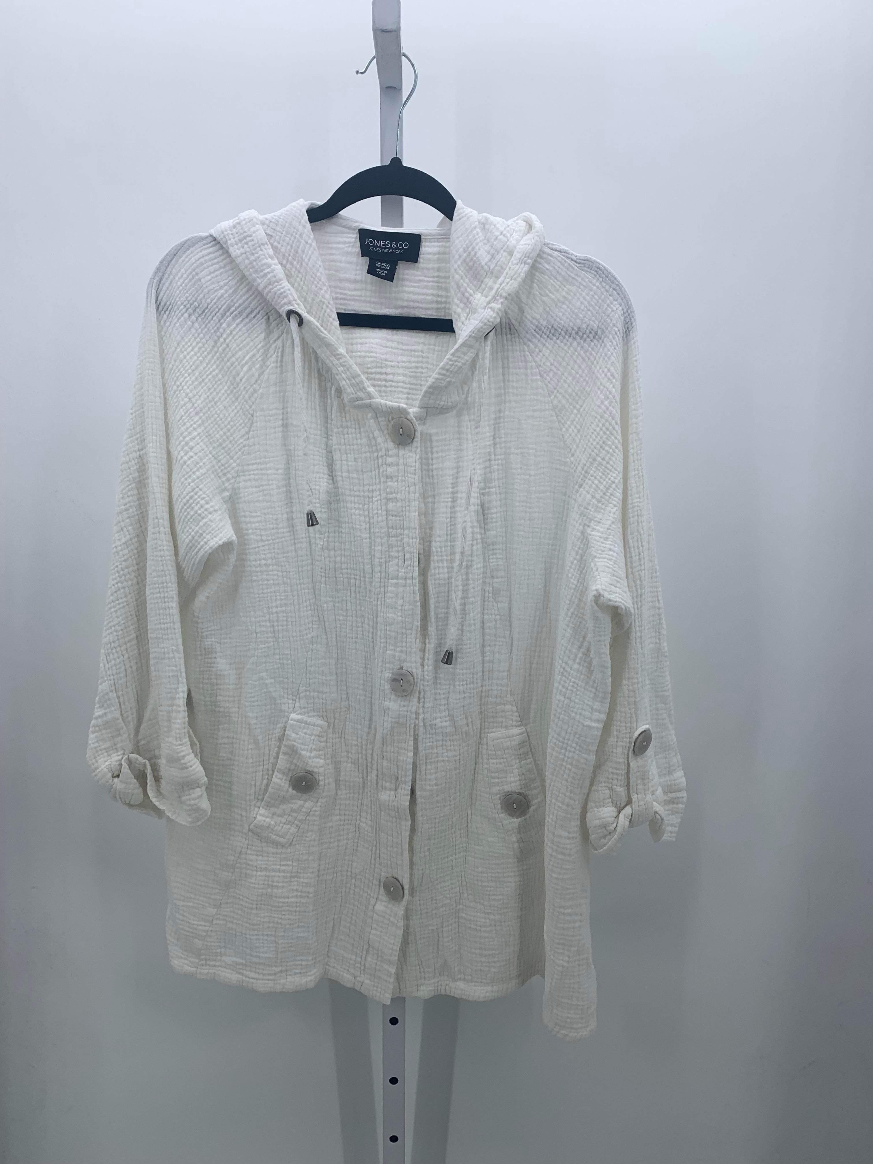 Jones New York Size 1X Womens Lightweight Jacket
