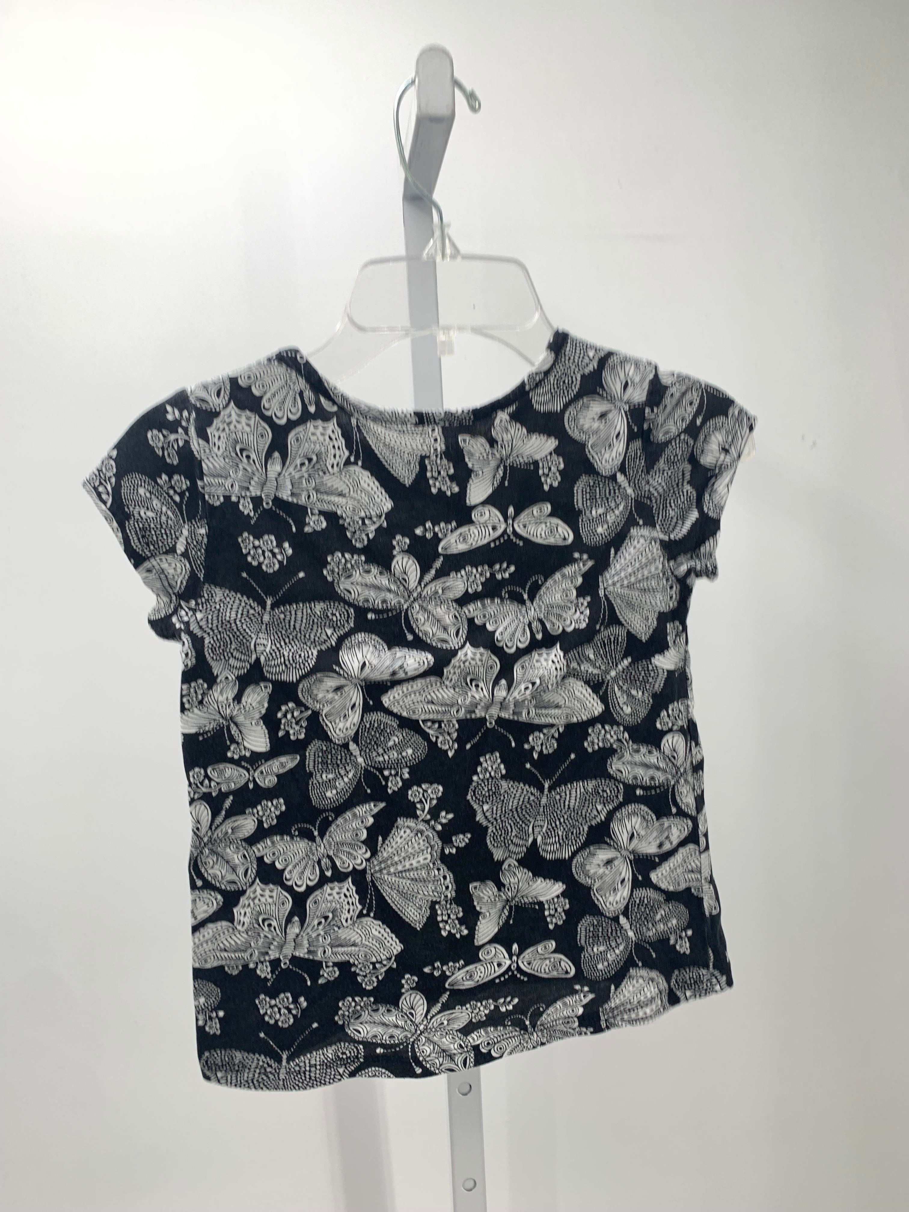 Children's Place Size 5-6 Girls Short Sleeve Shirt