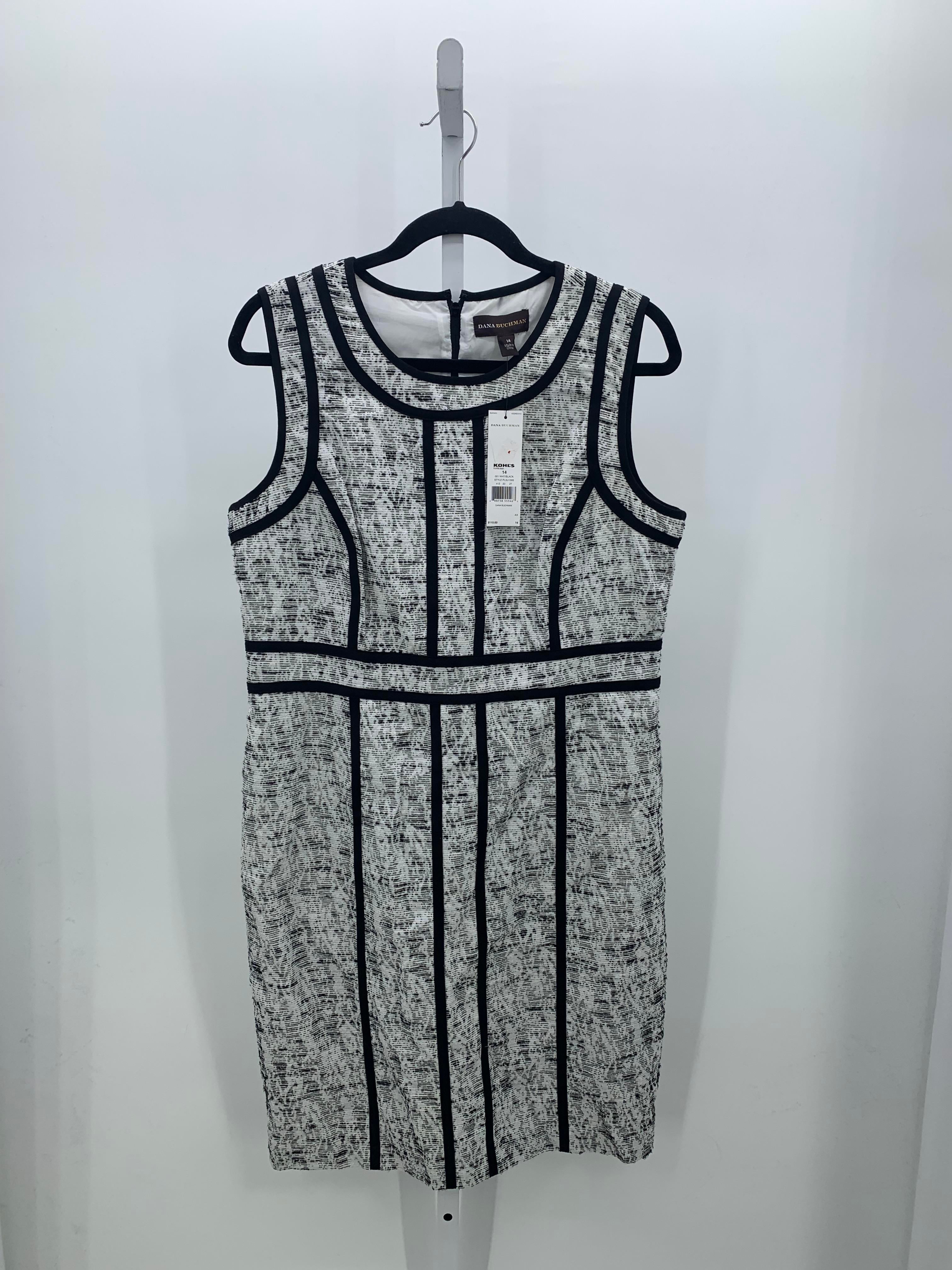 Dana Buchman Size 14 Misses Sleeveless Dress