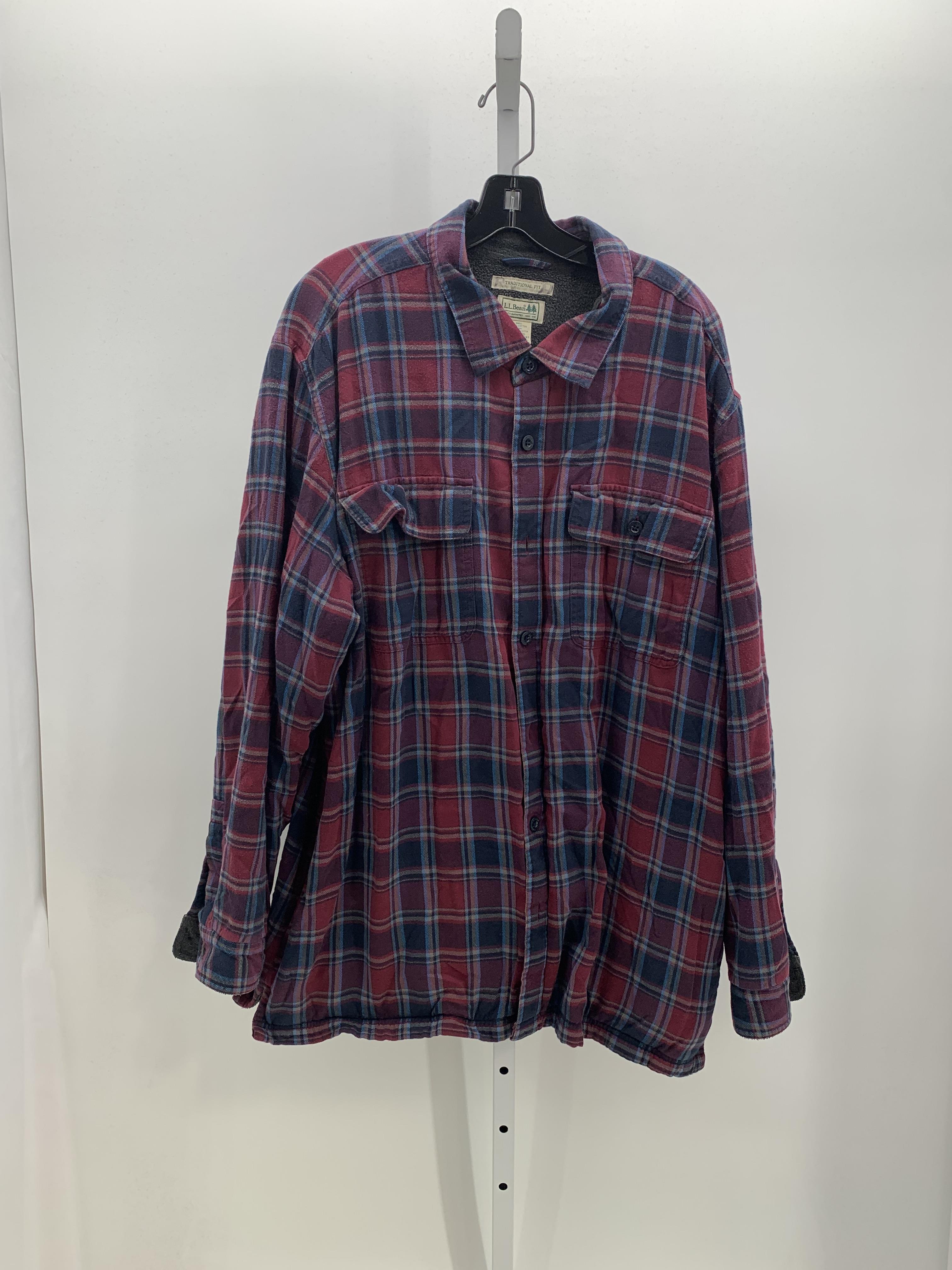 BLUE PLAID SHERPA LINED SHACKET